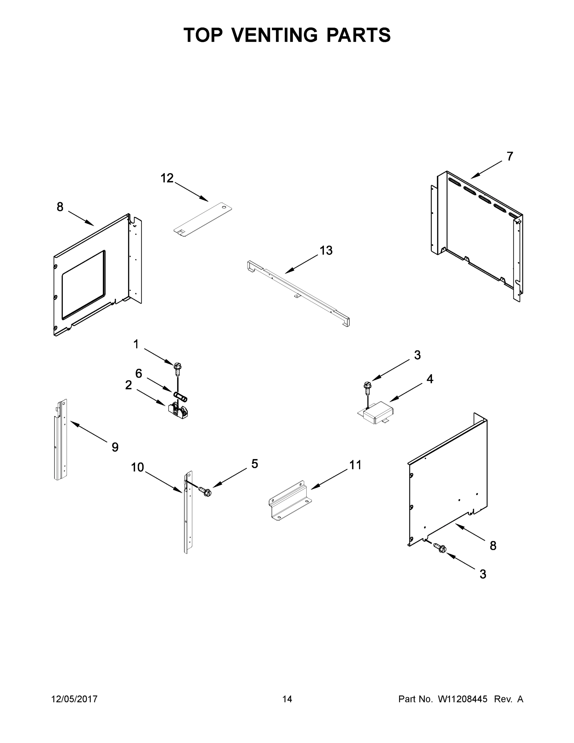 08 - TOP VENTING PARTS
