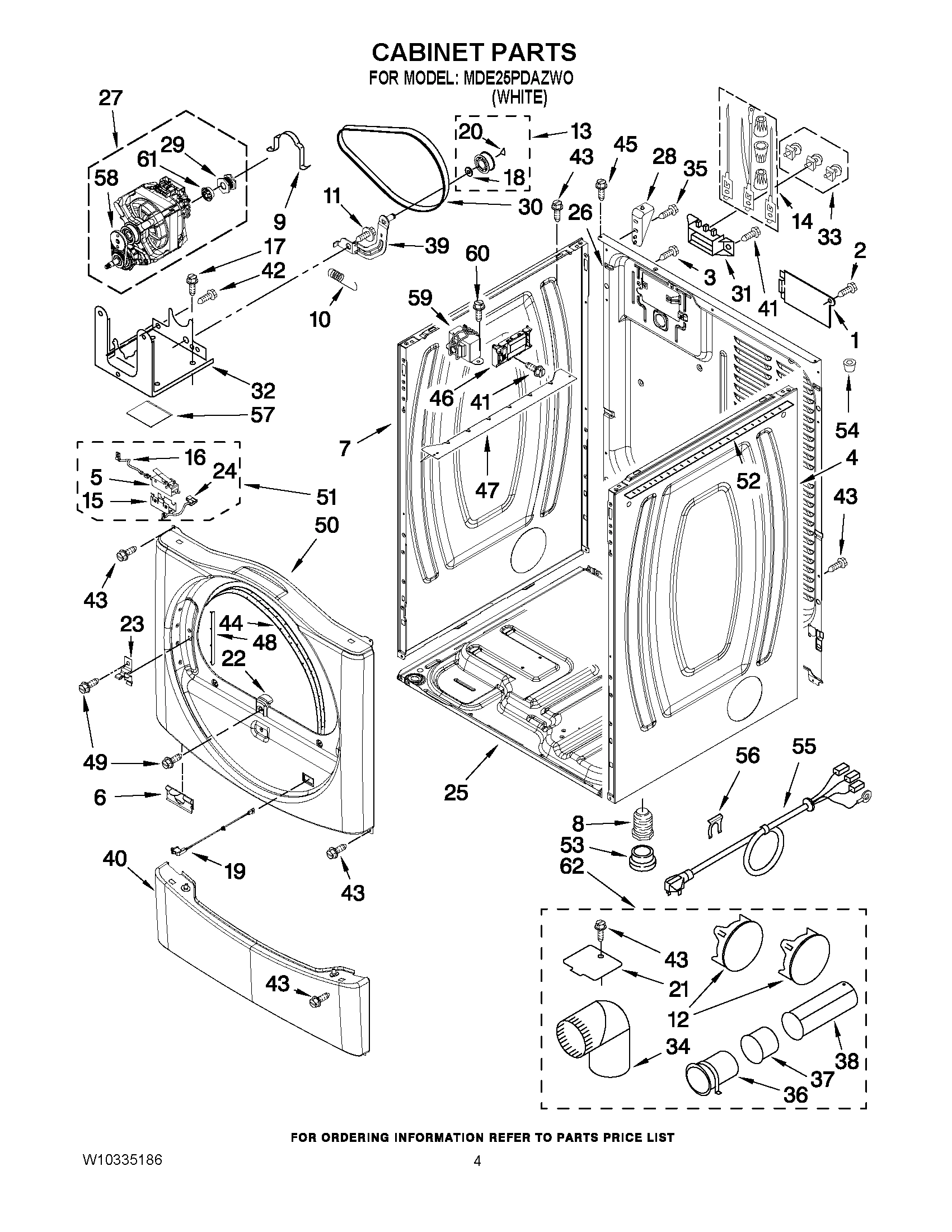 02 - CABINET PARTS
