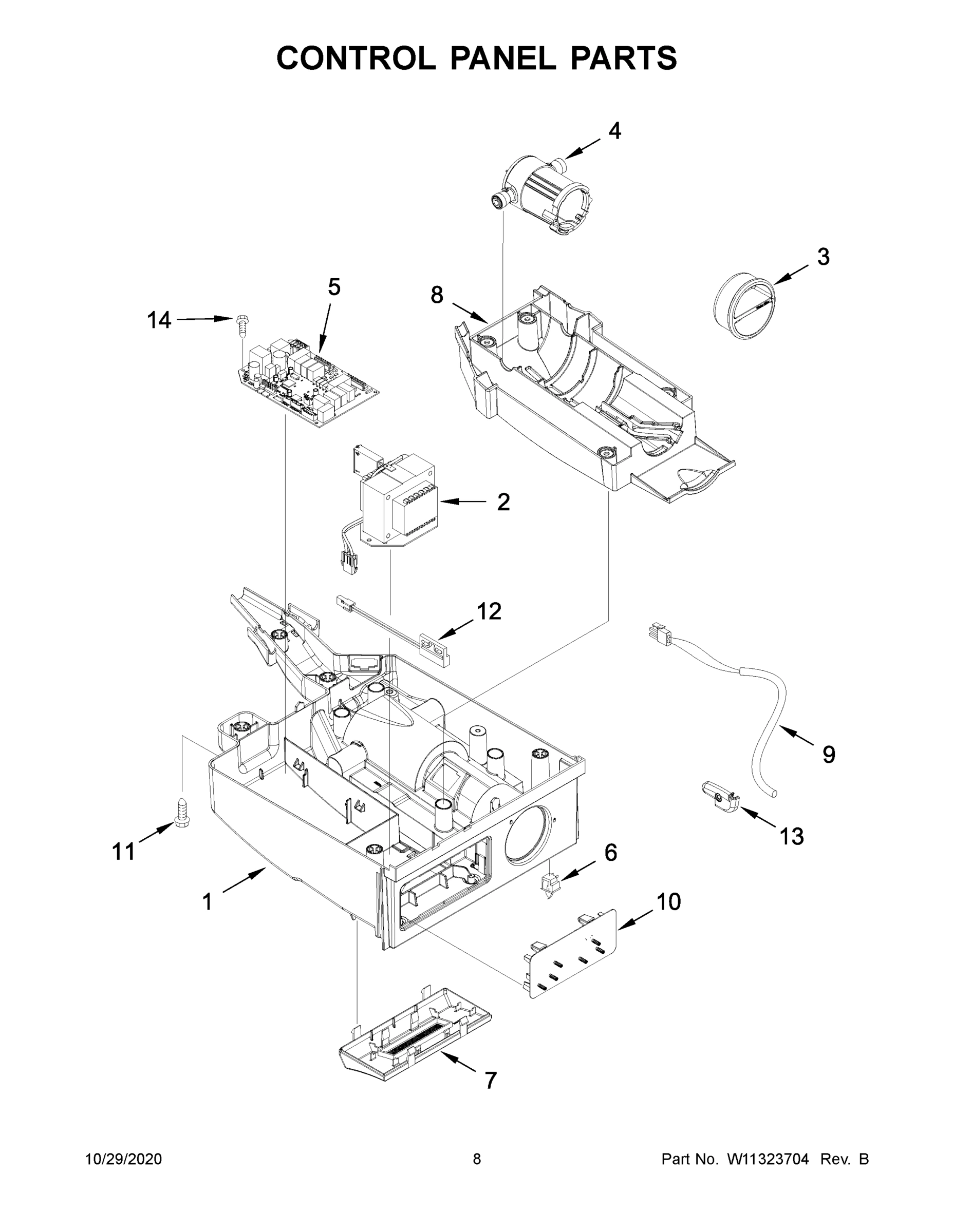 05 - CONTROL PANEL PARTS