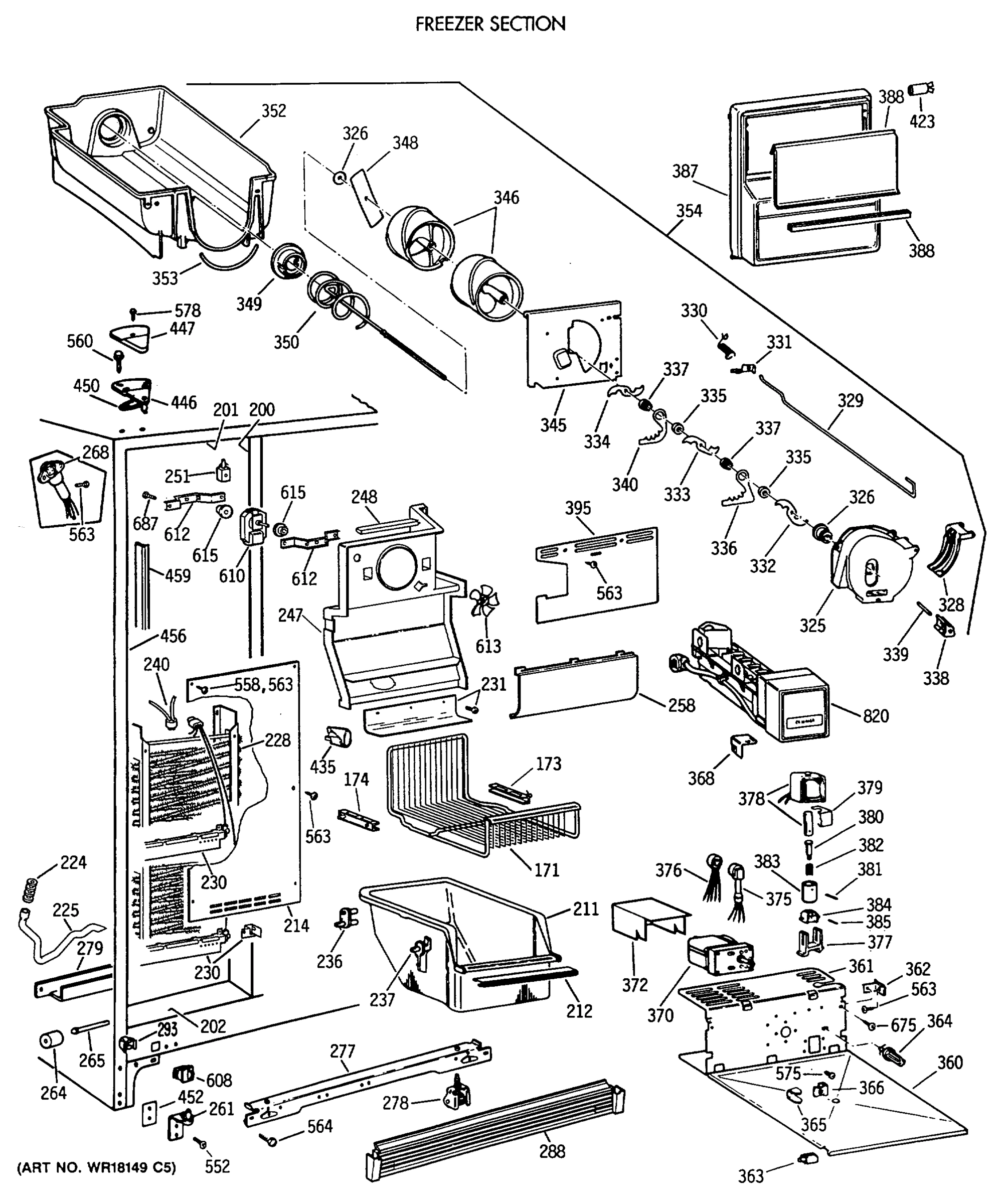 FREEZER SECTION