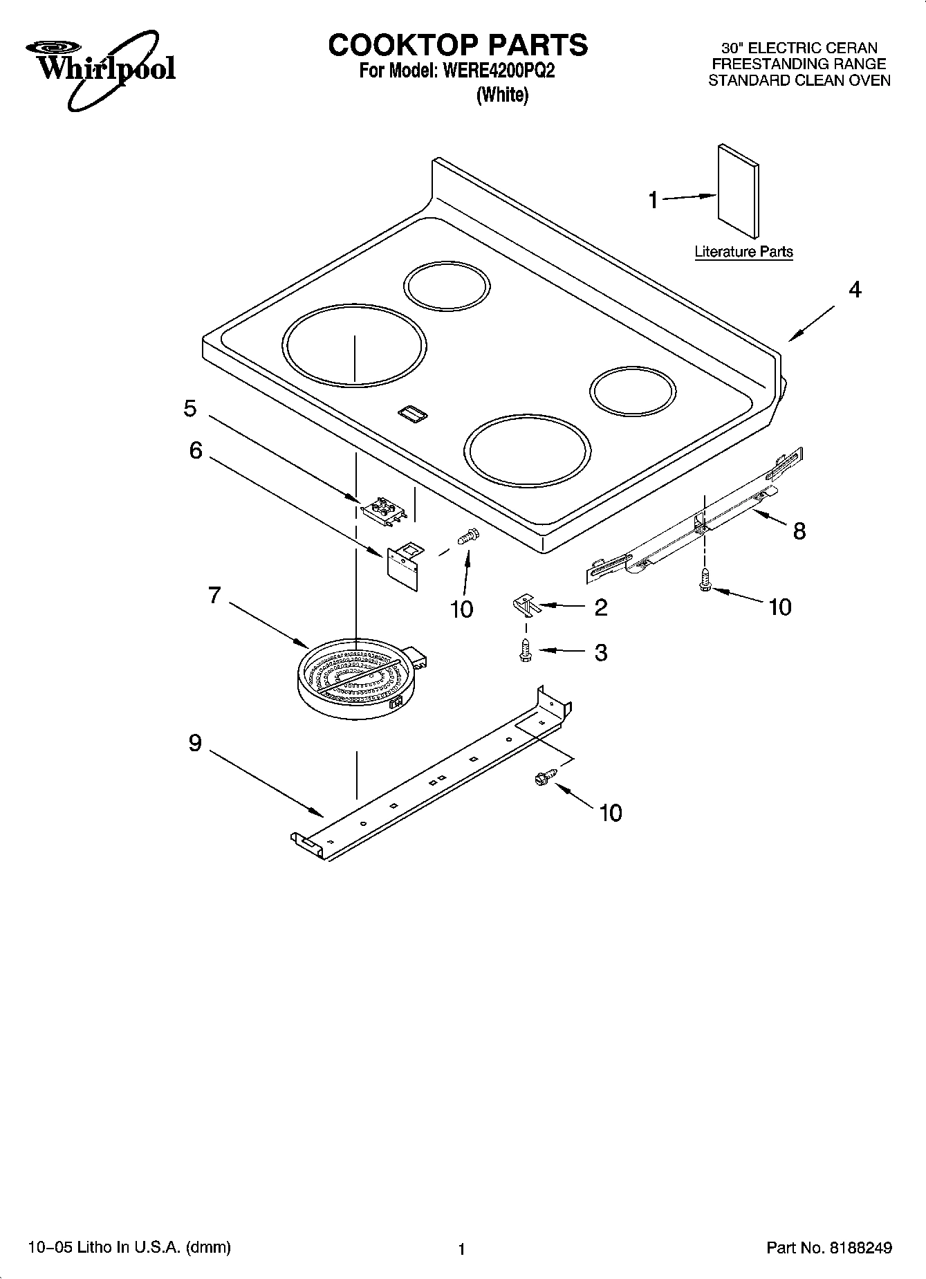 01 - COOKTOP PARTS