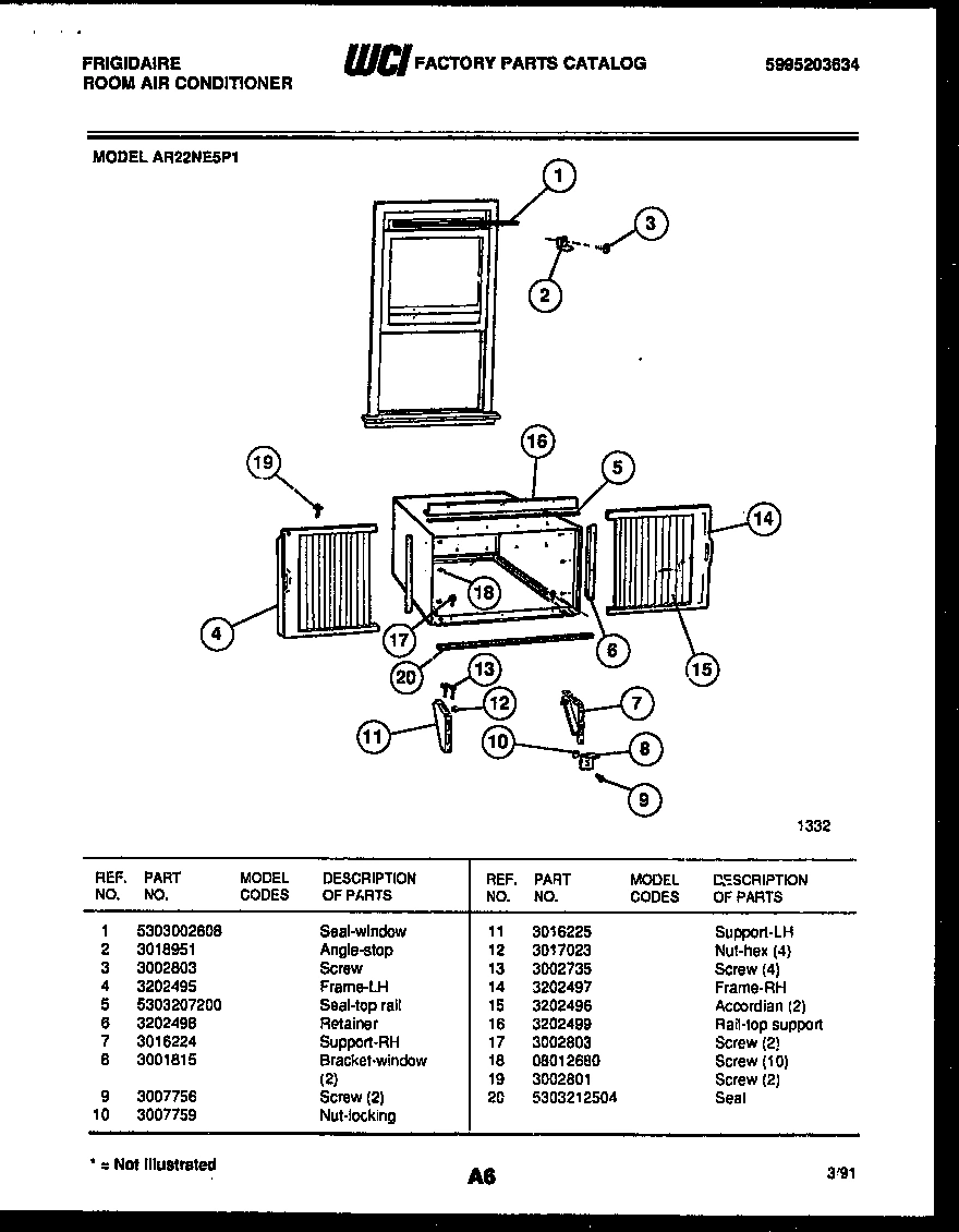 06 - WINDOW MOUNTING PARTS