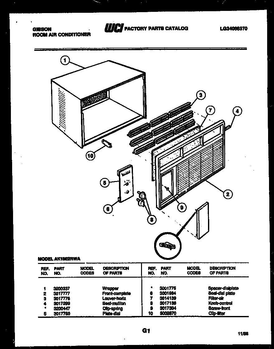 02 - CABINET PARTS