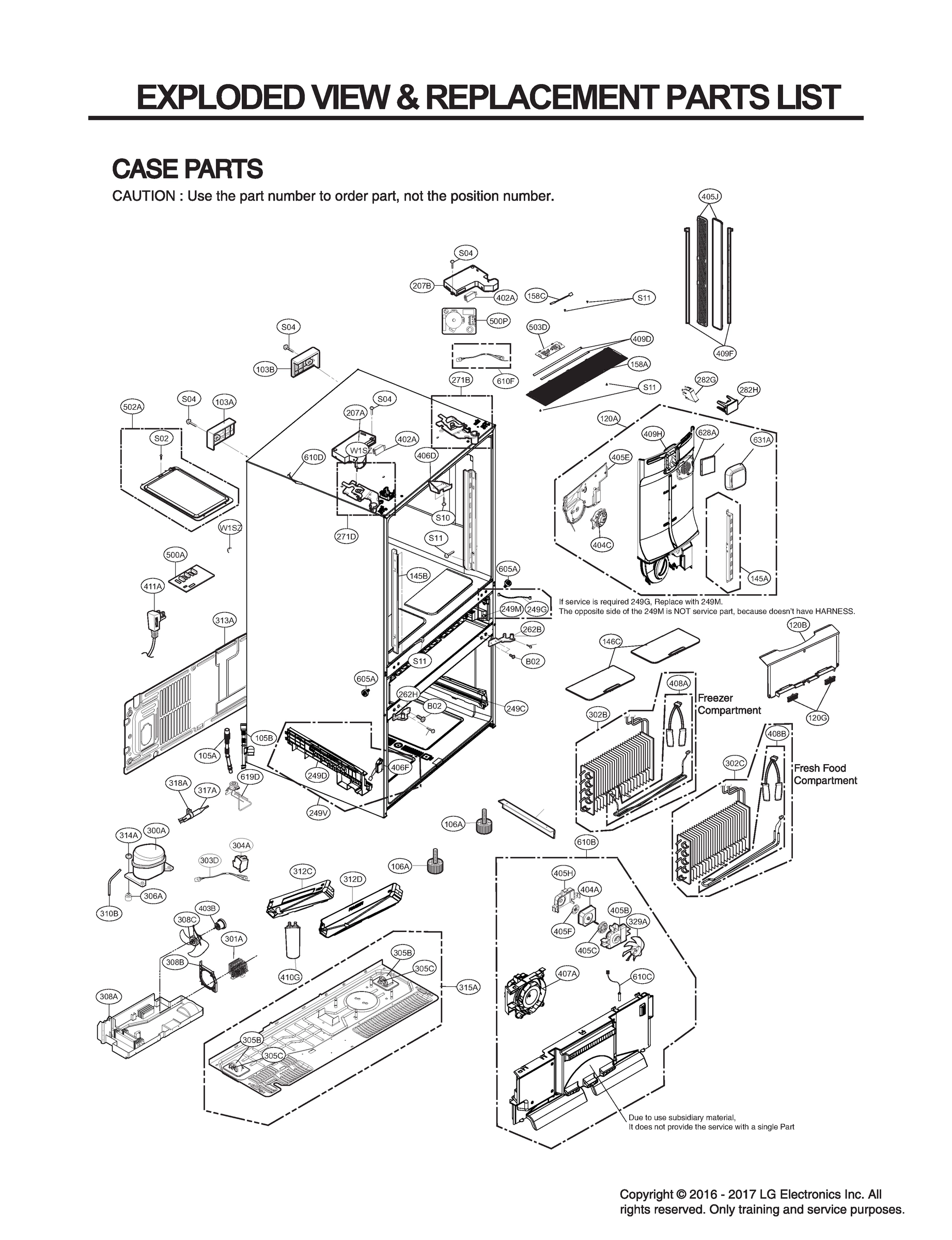 CASE PARTS