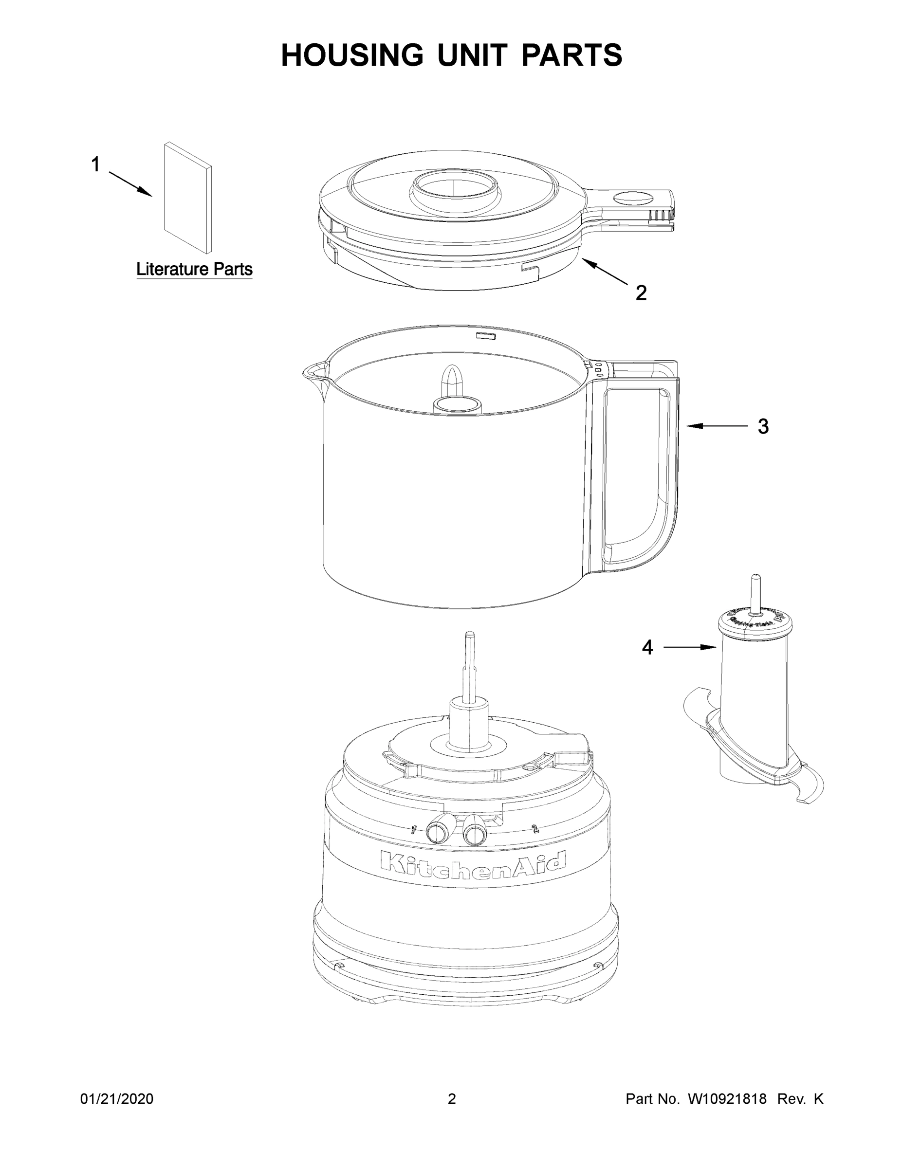 02 - HOUSING UNIT PARTS