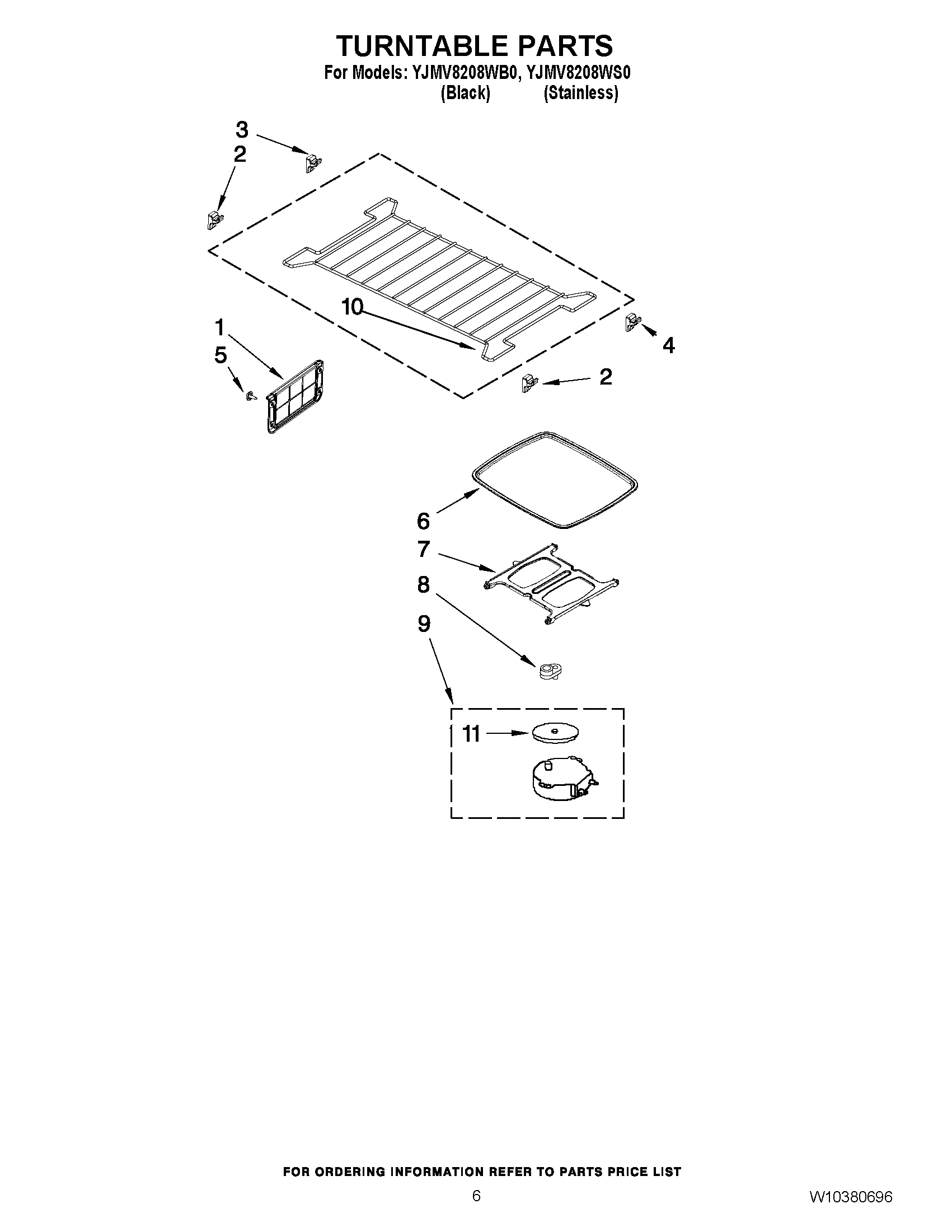 05 - TURNTABLE PARTS