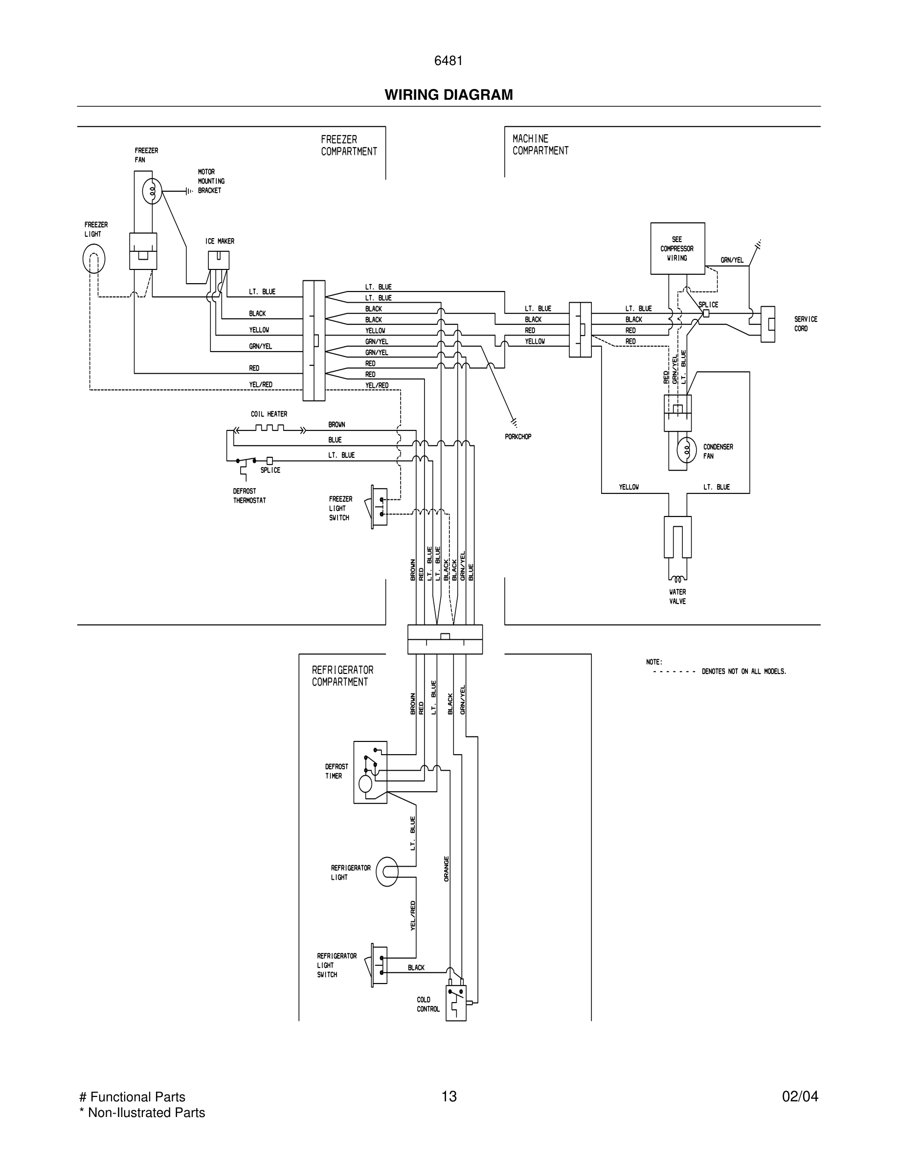 13 - WIRING DIAGRAM