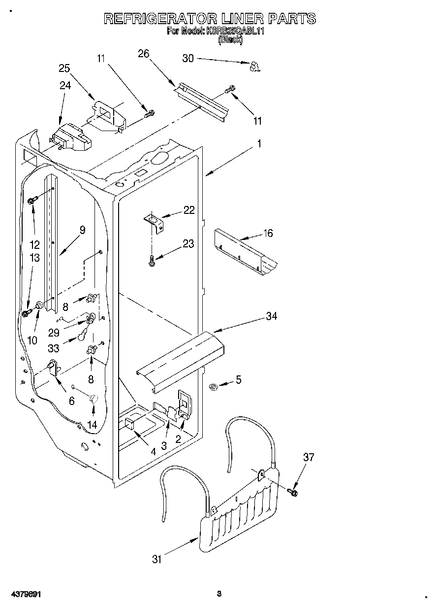 02 - REFRIGERATOR LINER