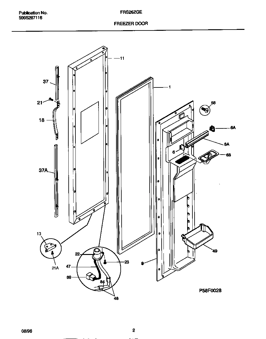 02 - FREEZER DOOR