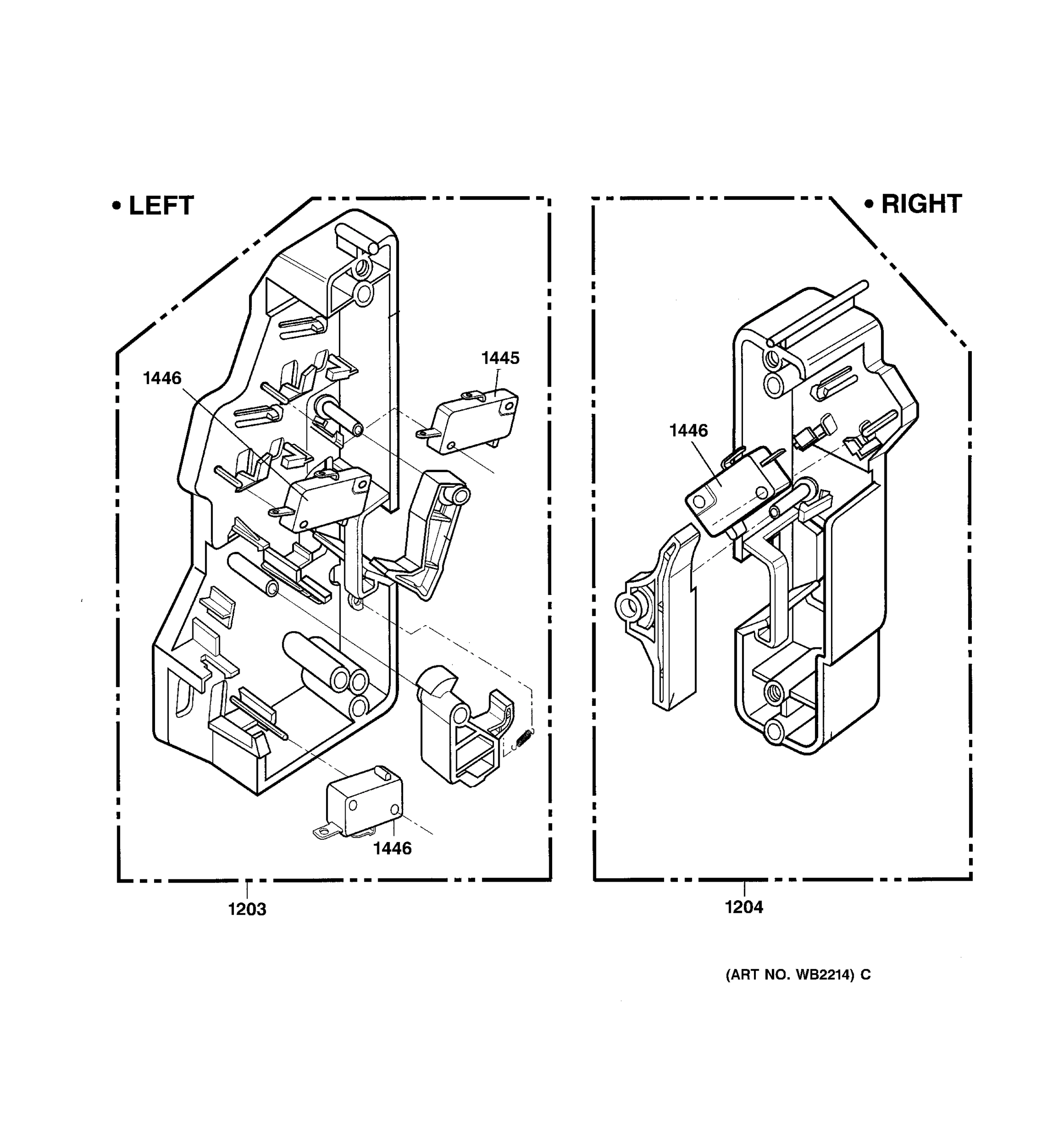 LATCH BOARD PARTS