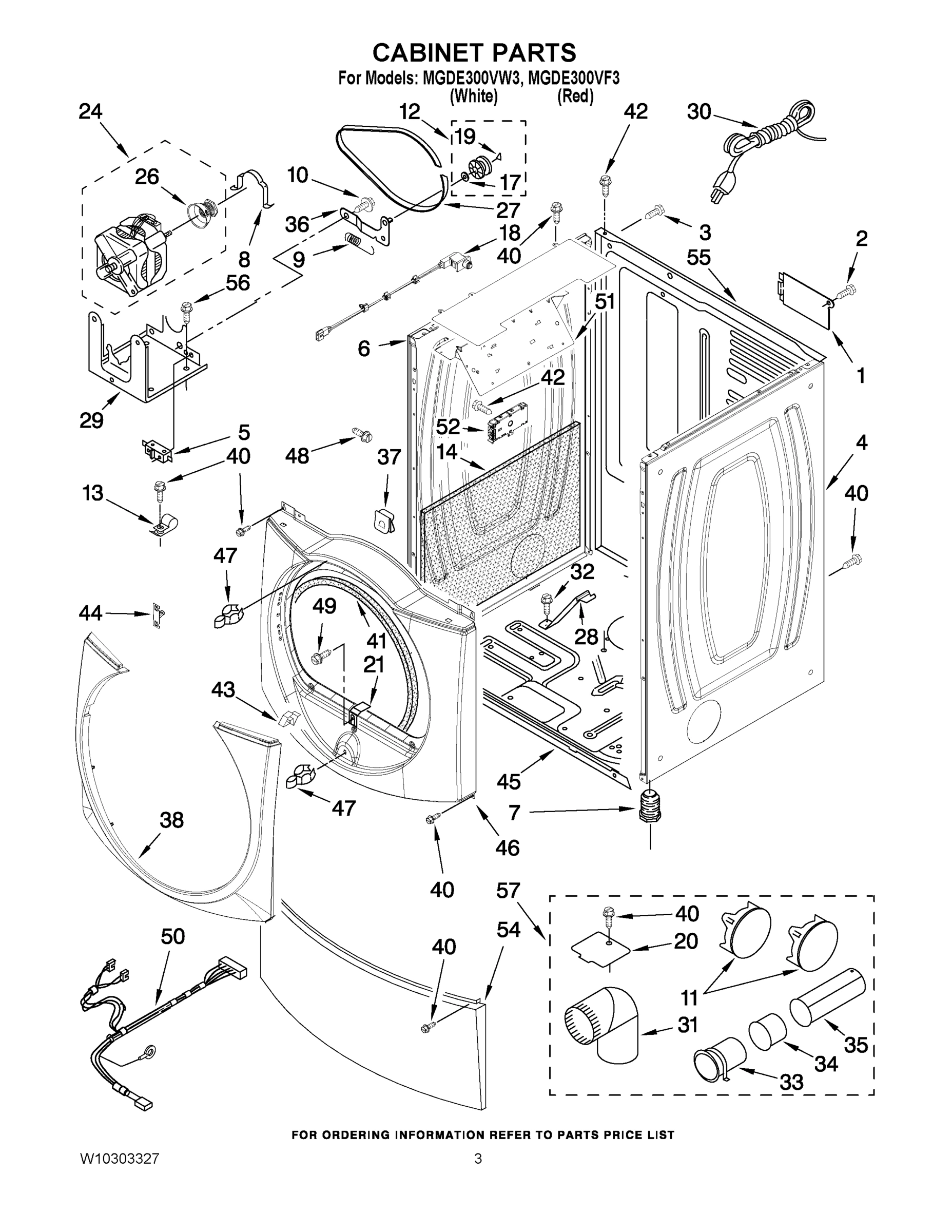 02 - CABINET PARTS