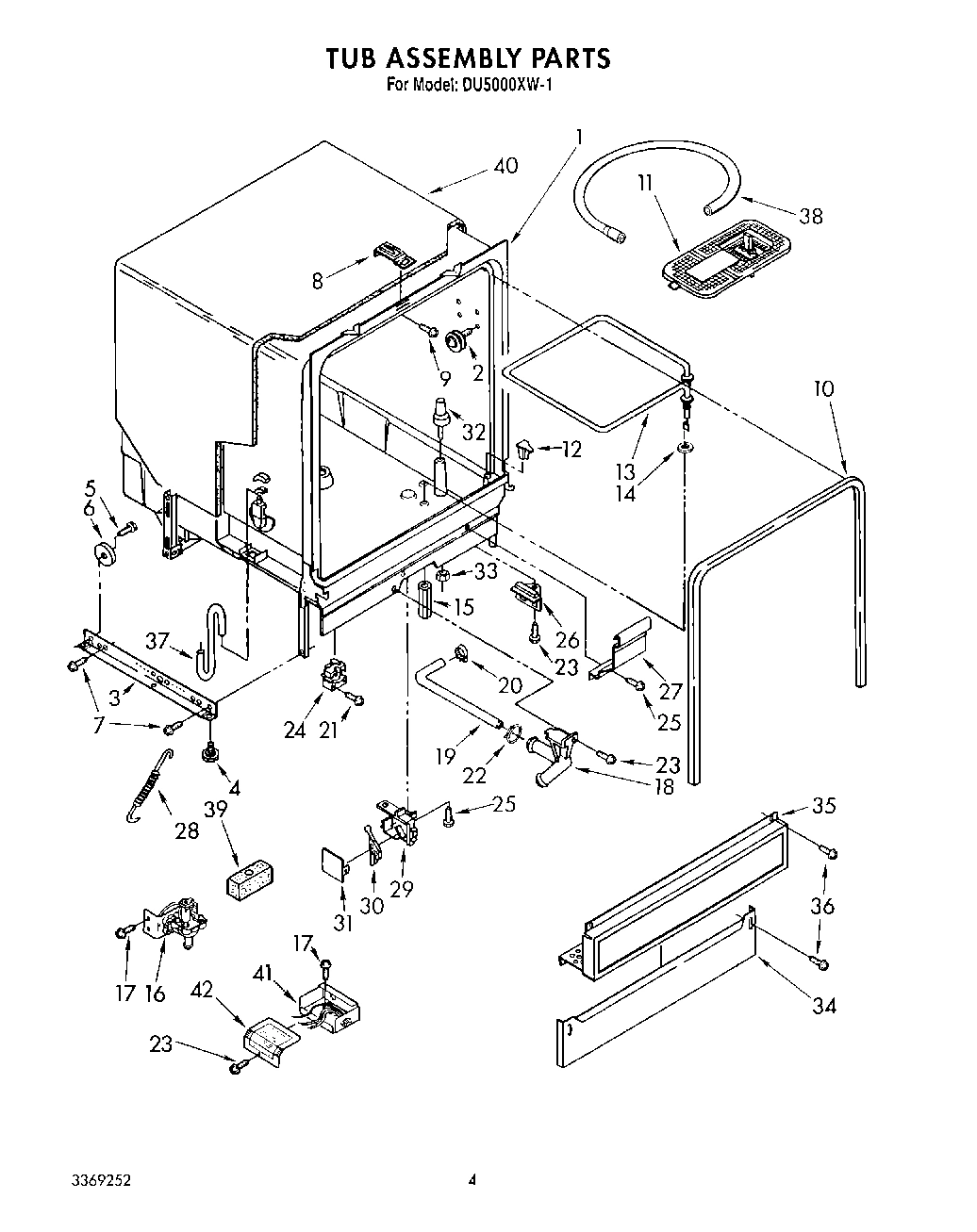 03 - TUB ASSEMBLY