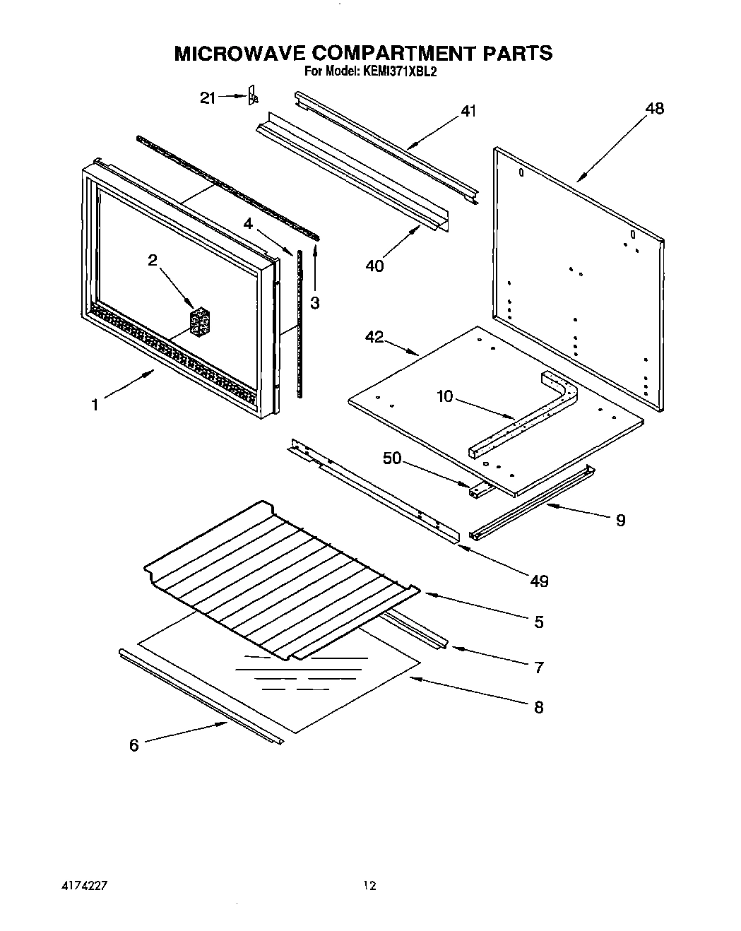 09 - MICROWAVE COMPARTMENT