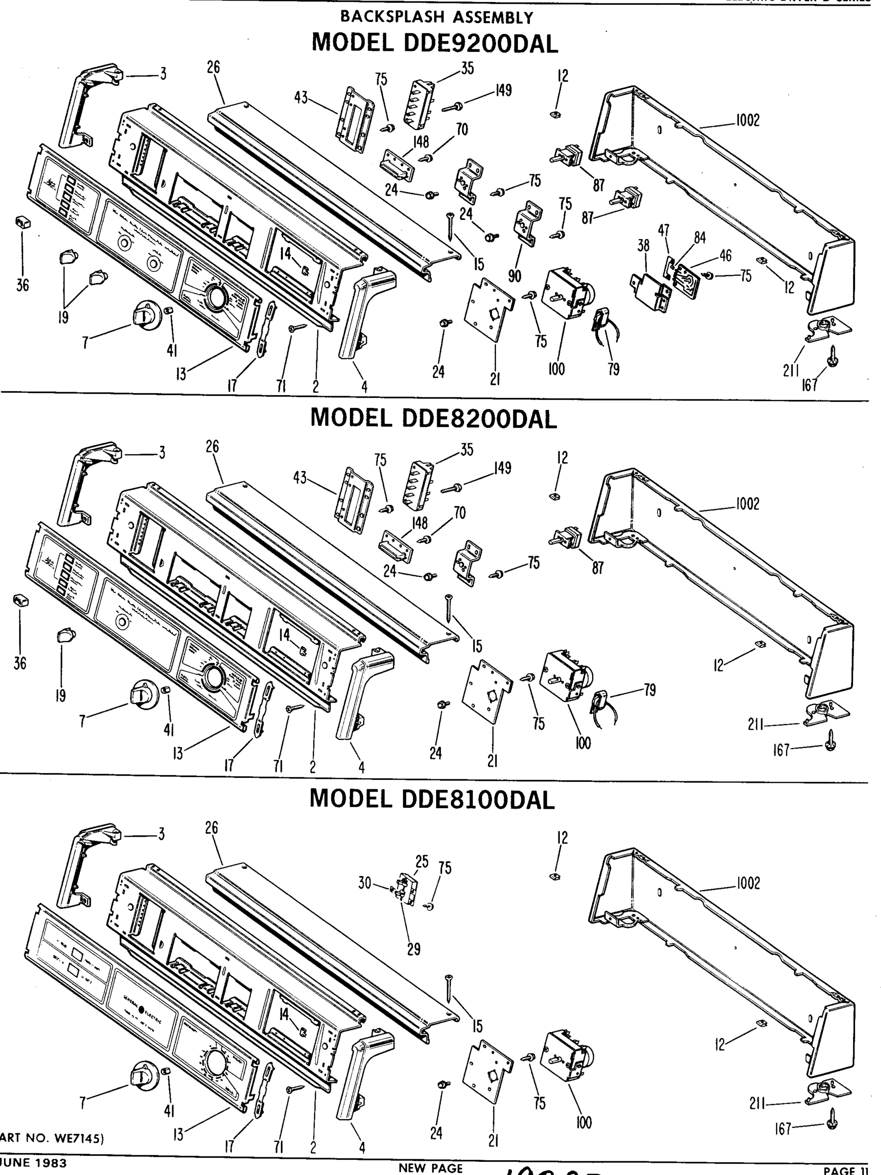 BACKSPLASH ASSEMBLY