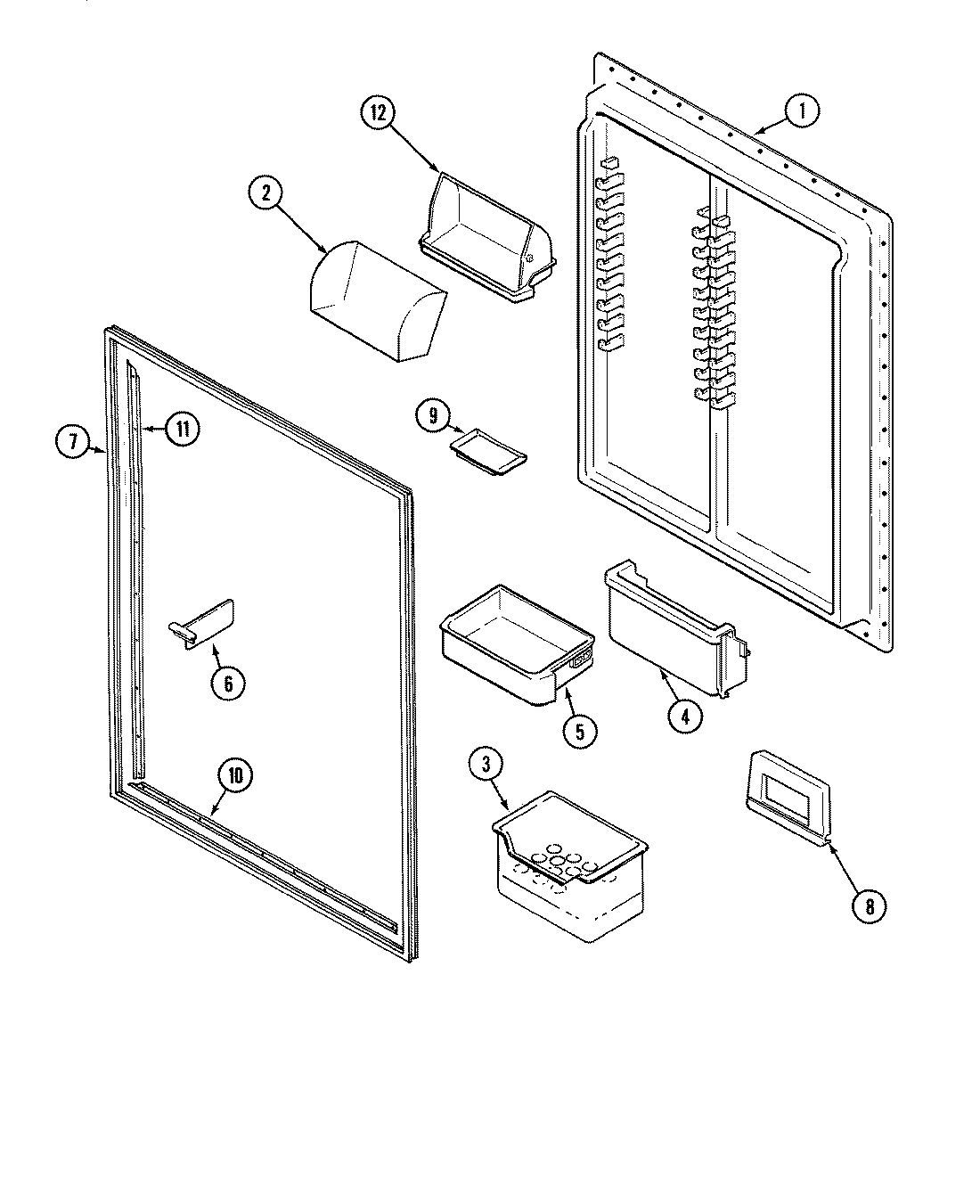 06 - FRESH FOOD INNER DOOR