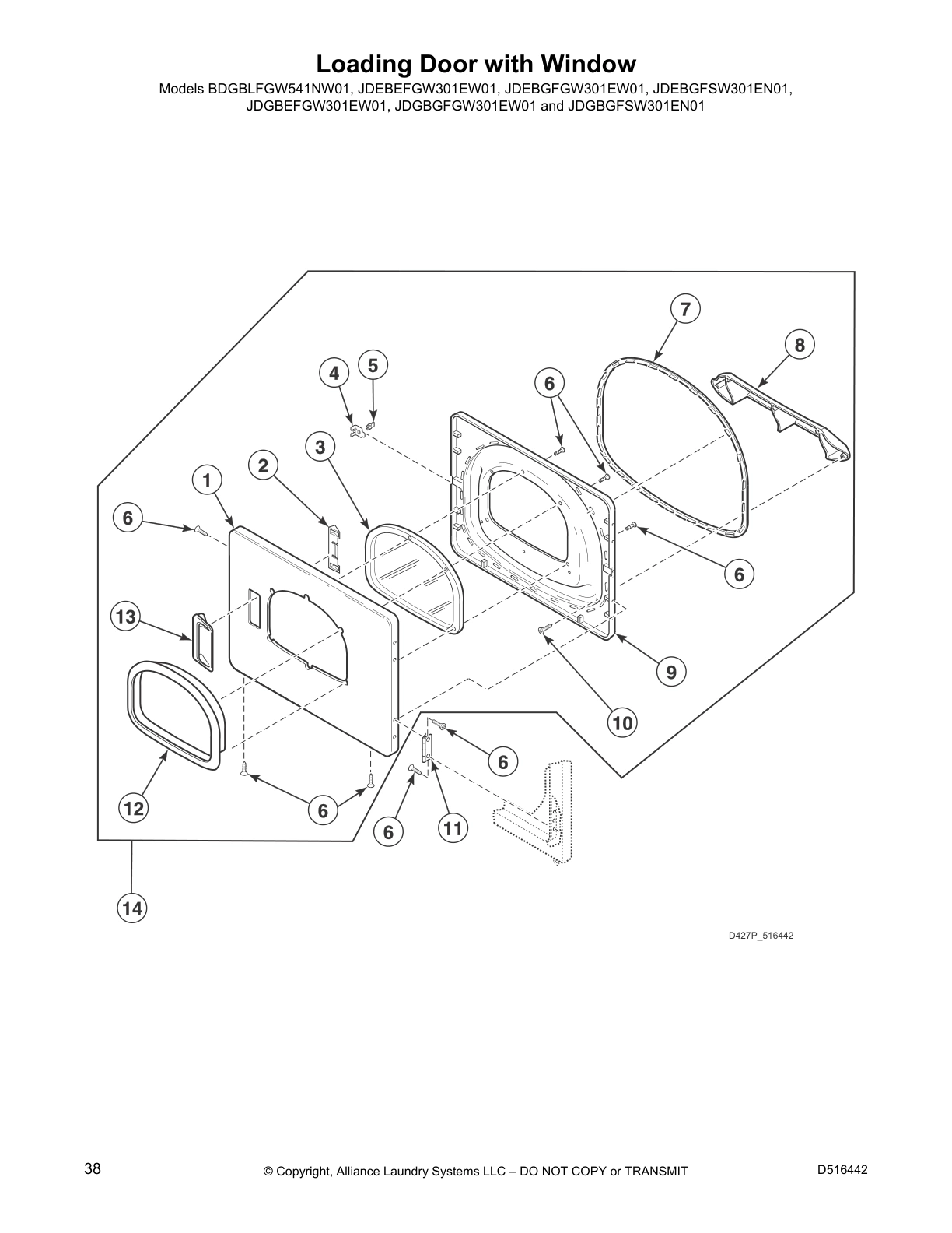 Loading Door with Window