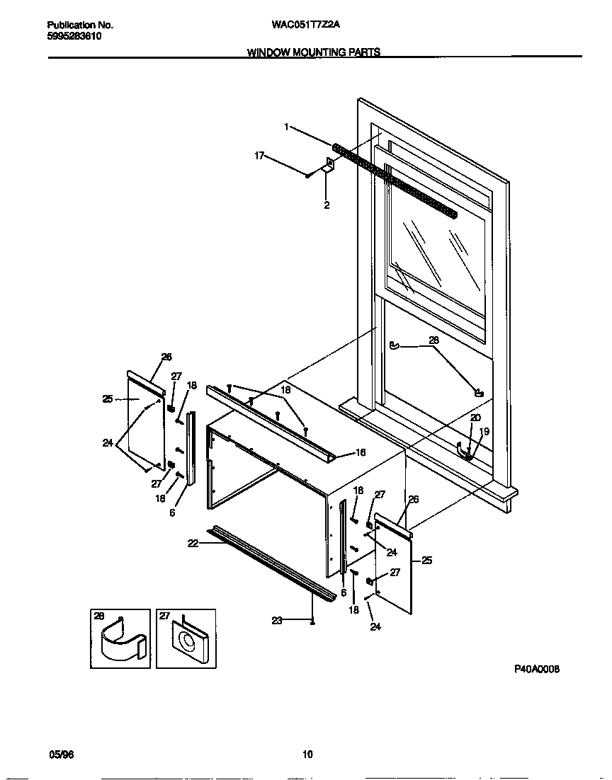 06 - WINDOW MOUNTING PARTS