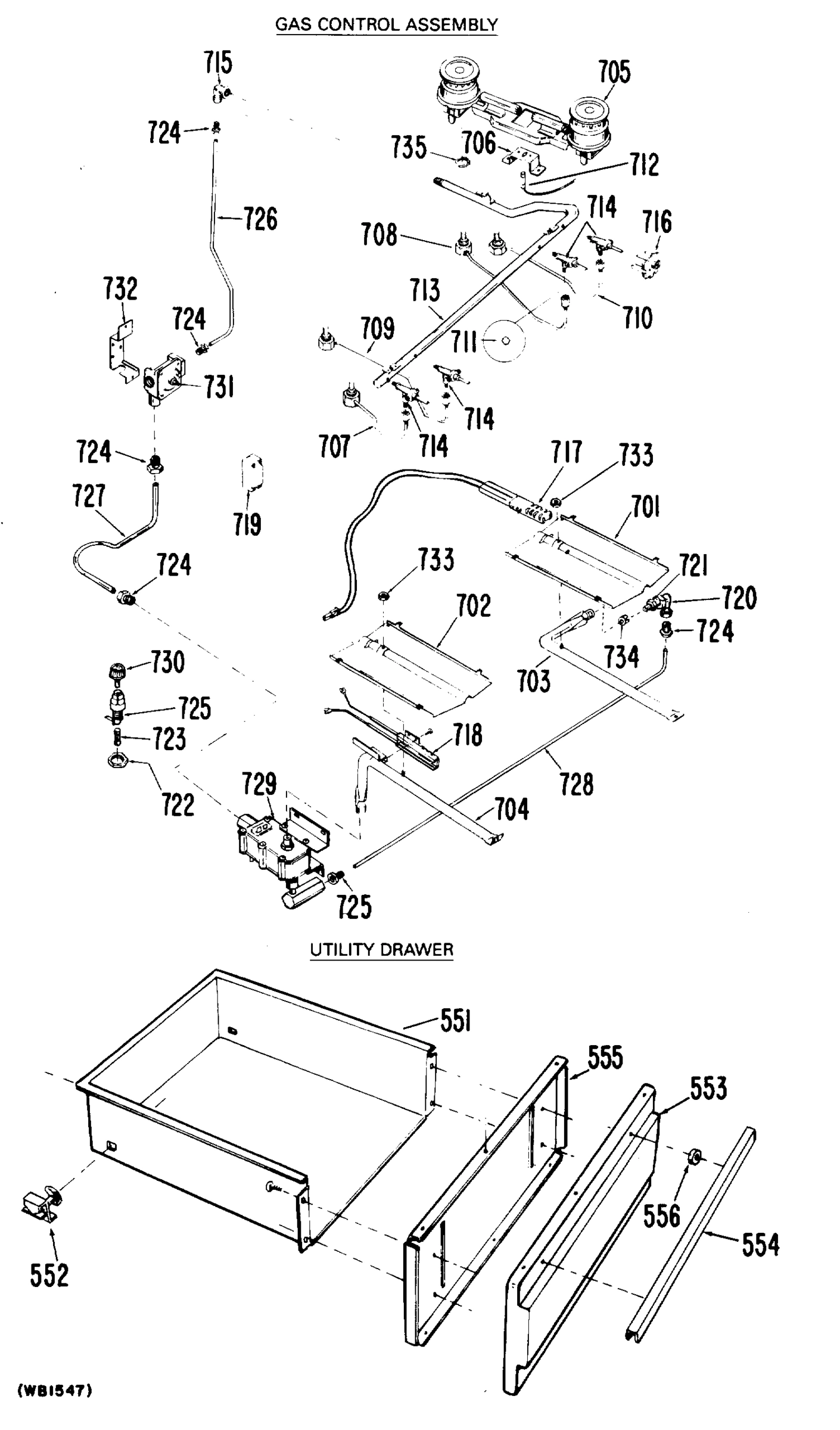 GAS CONROL ASSEMBLY