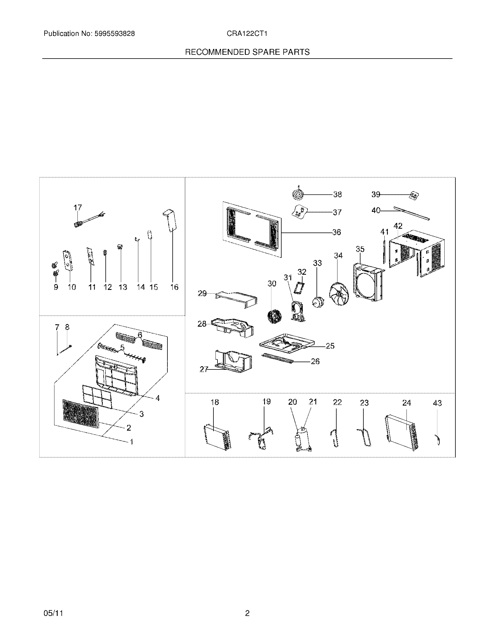 03 - RECOMMENDED SPARE PARTS