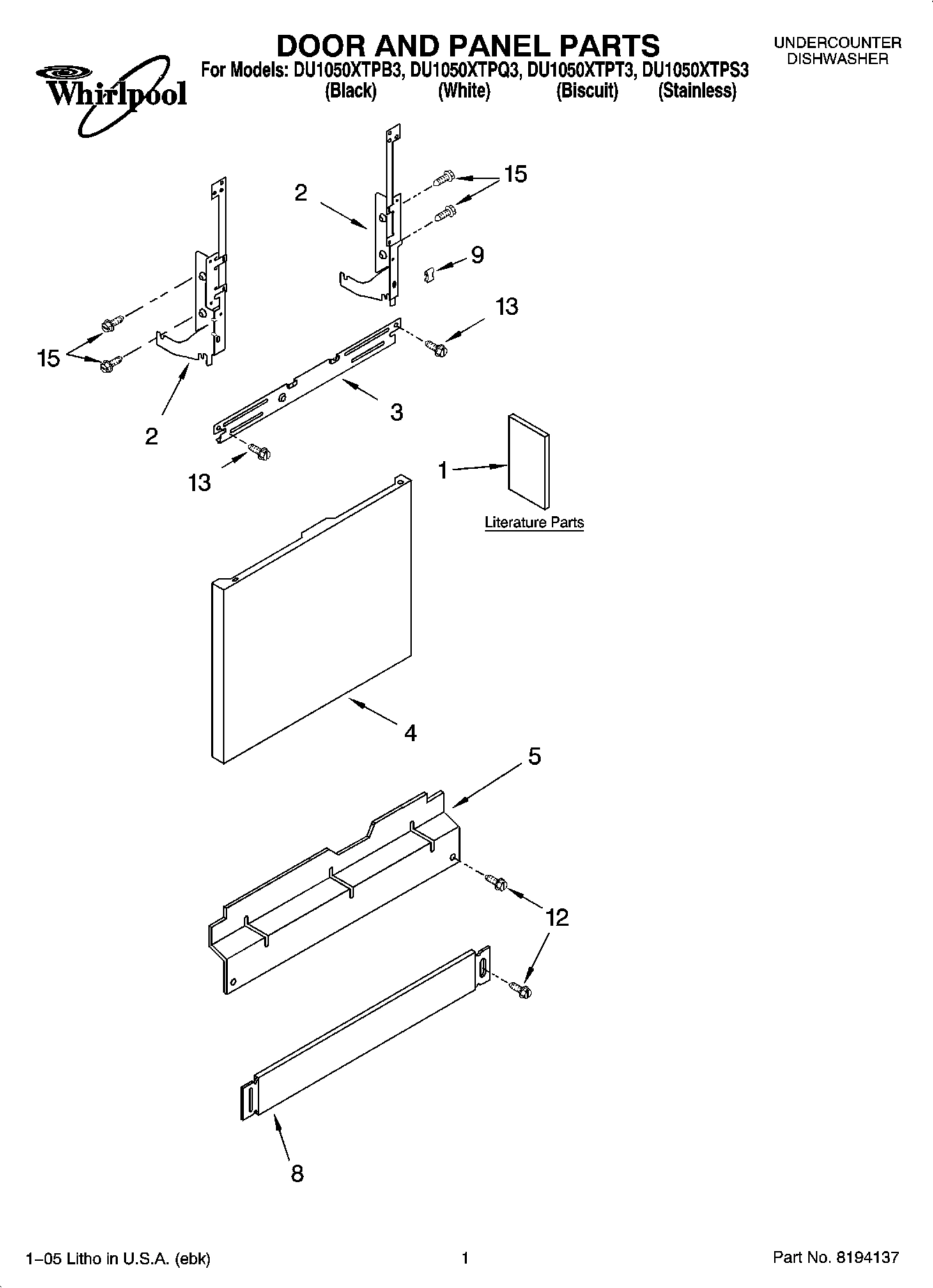01 - DOOR AND PANEL PARTS