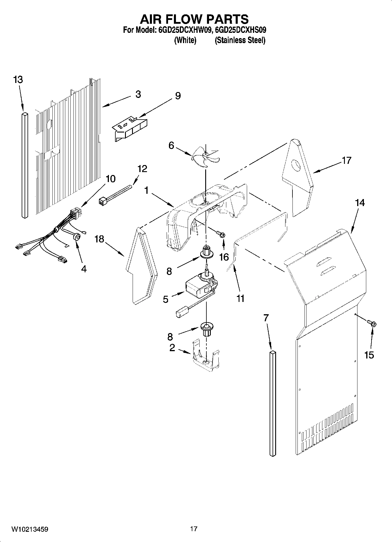 10 - AIR FLOW PARTS