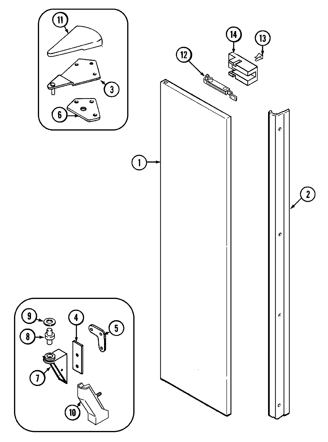 03 - FREEZER OUTER DOOR