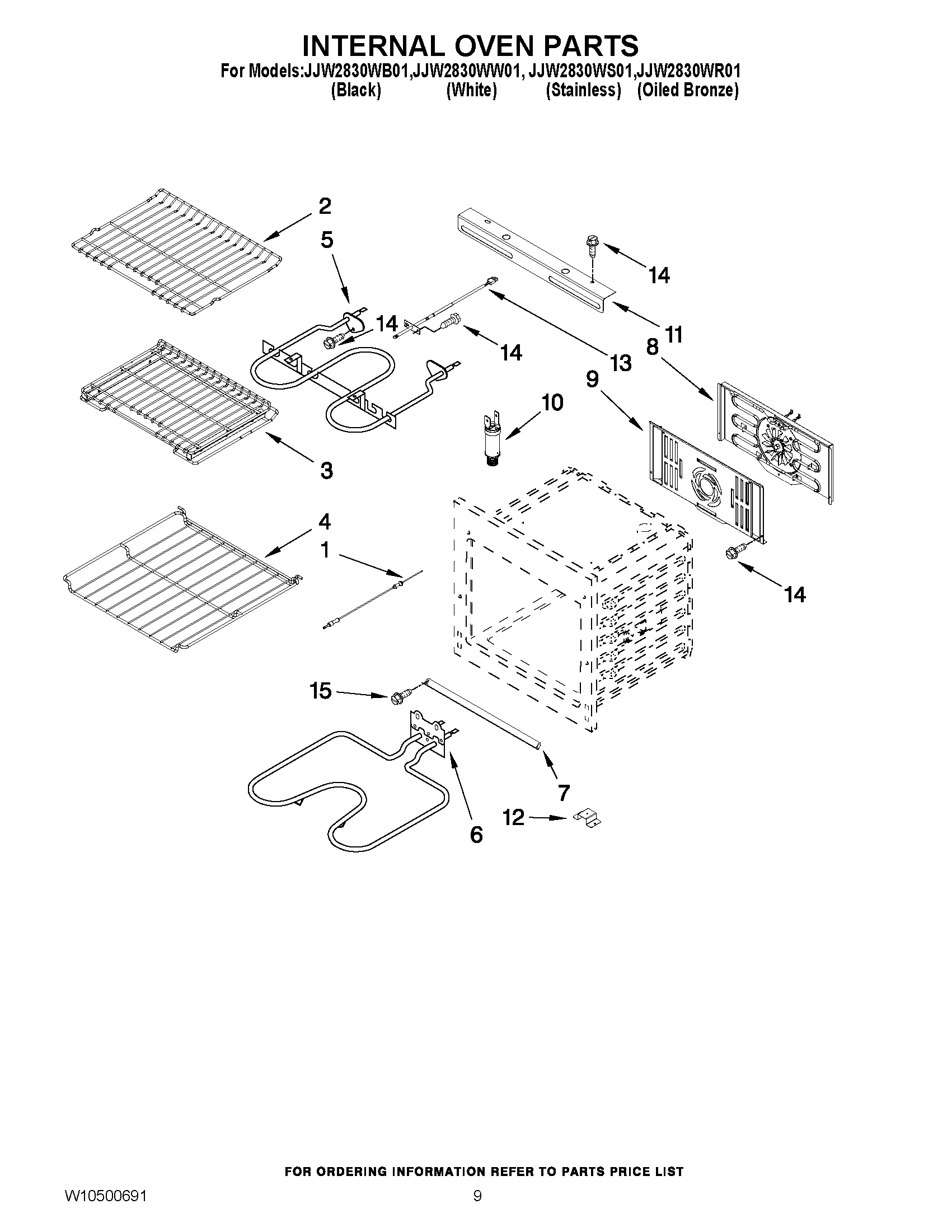 05 - INTERNAL OVEN PARTS