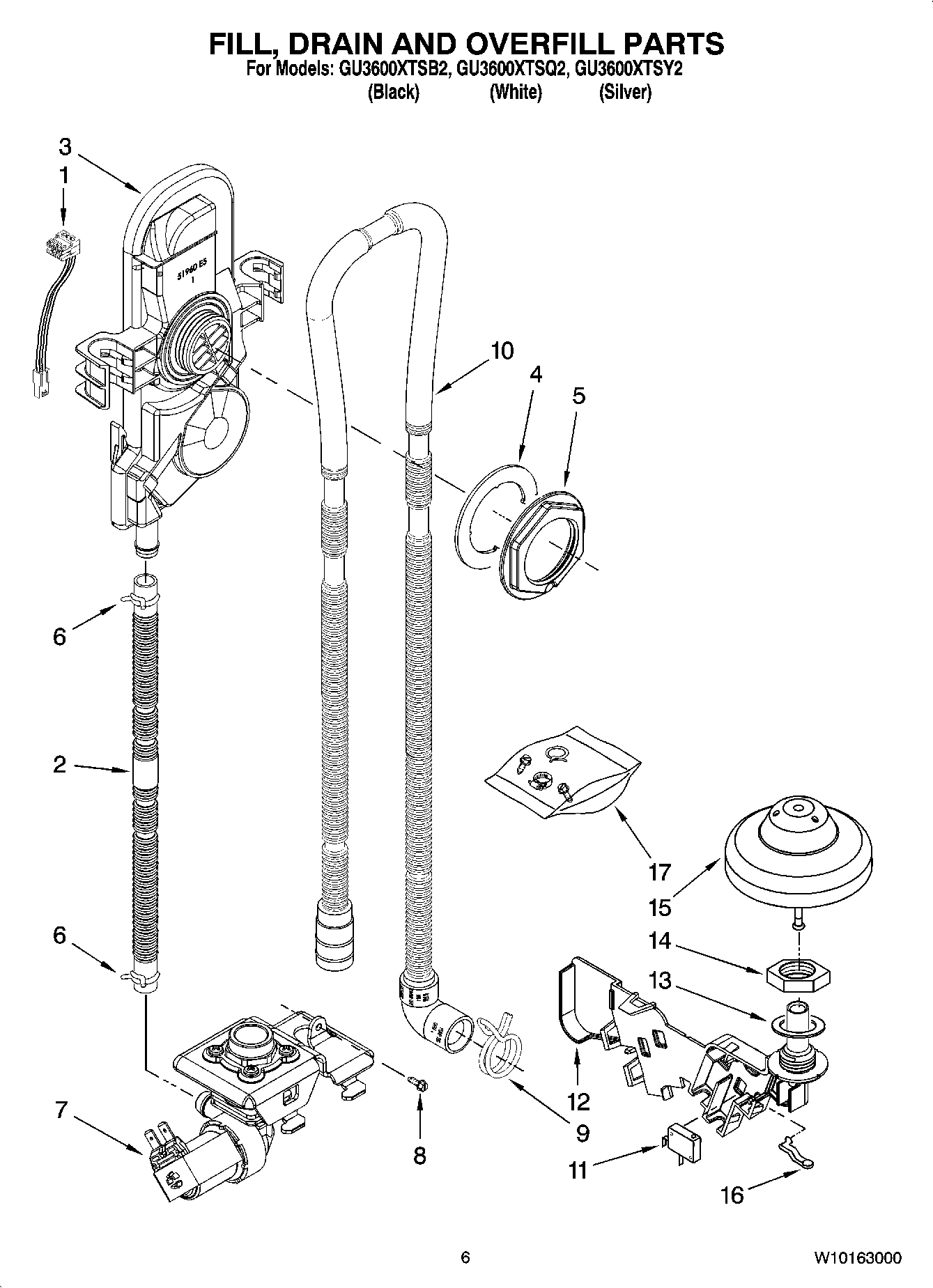 06 - FILL, DRAIN AND OVERFILL PARTS