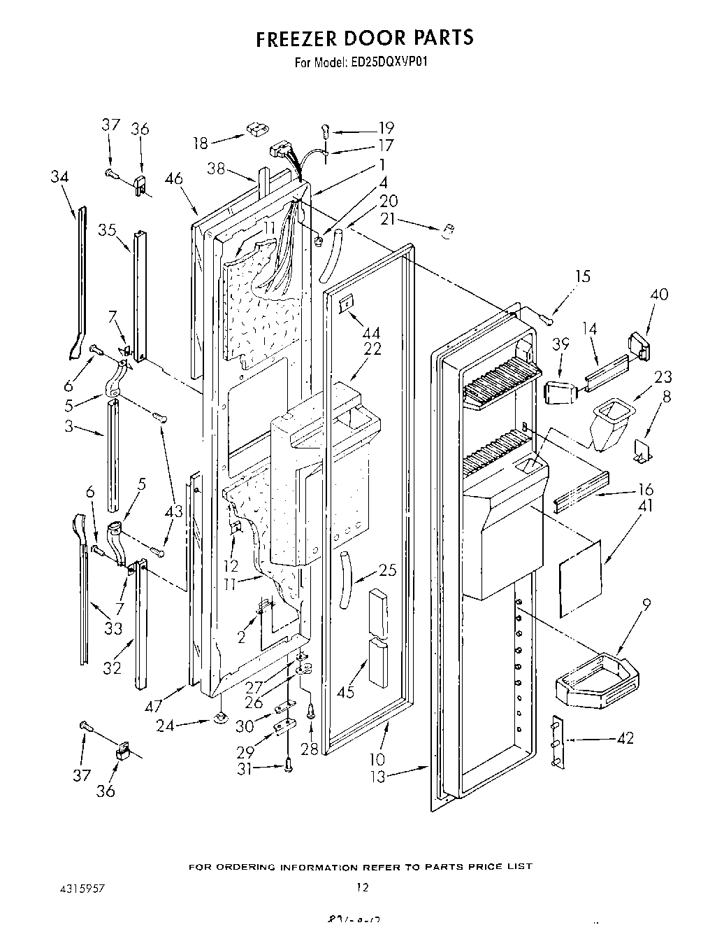 08 - FREEZER DOOR