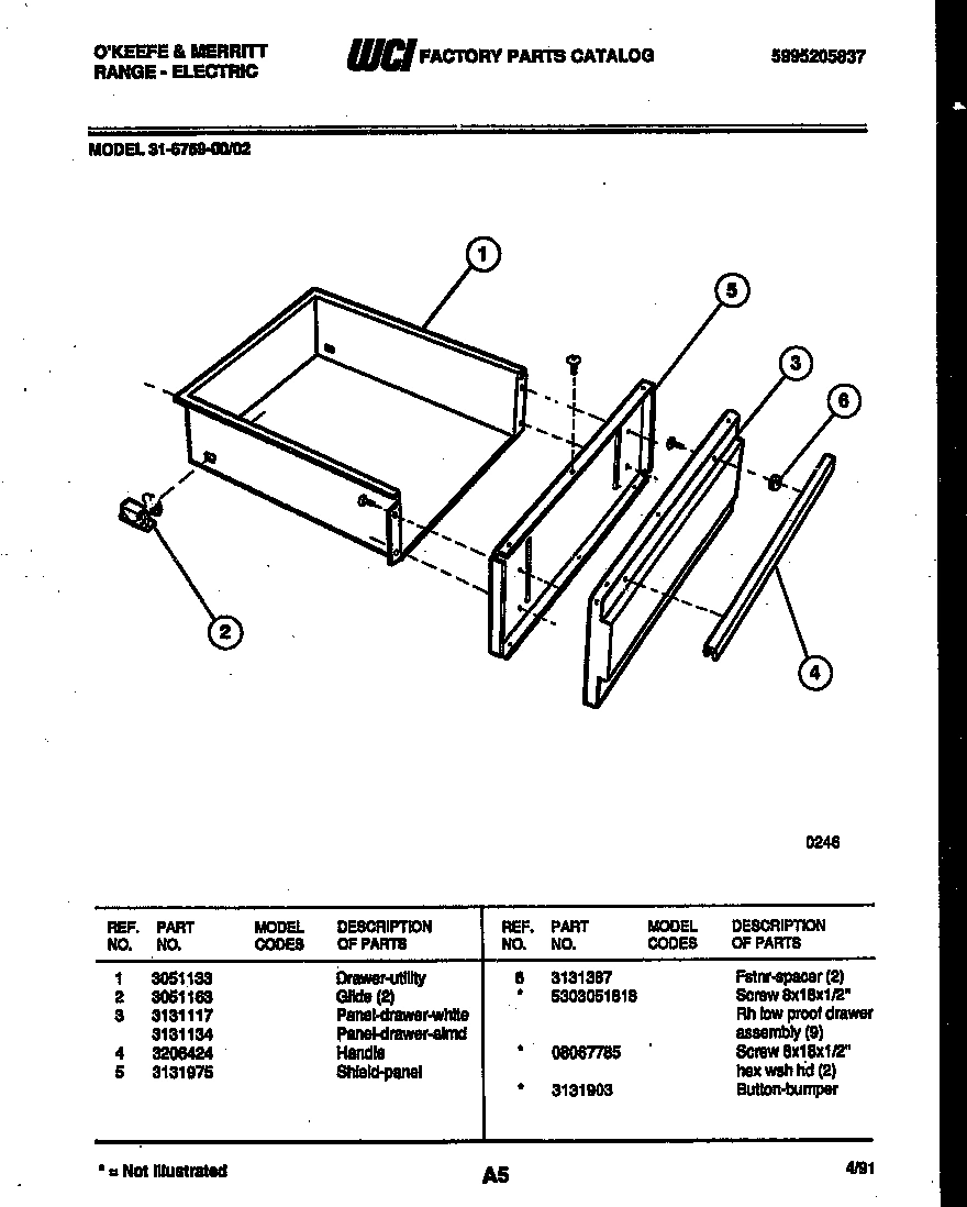 05 - DRAWER PARTS