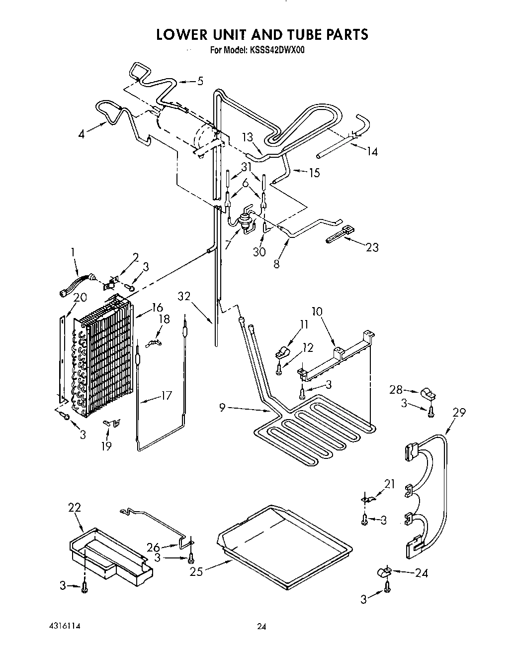 15 - LOWER UNIT AND TUBE
