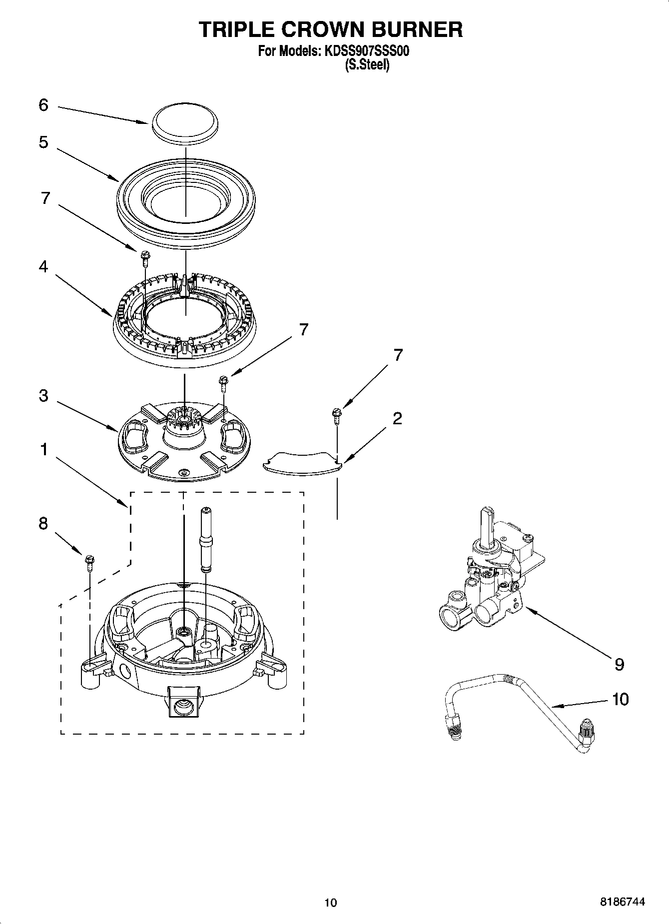 07 - TRIPLE CROWN BURNER