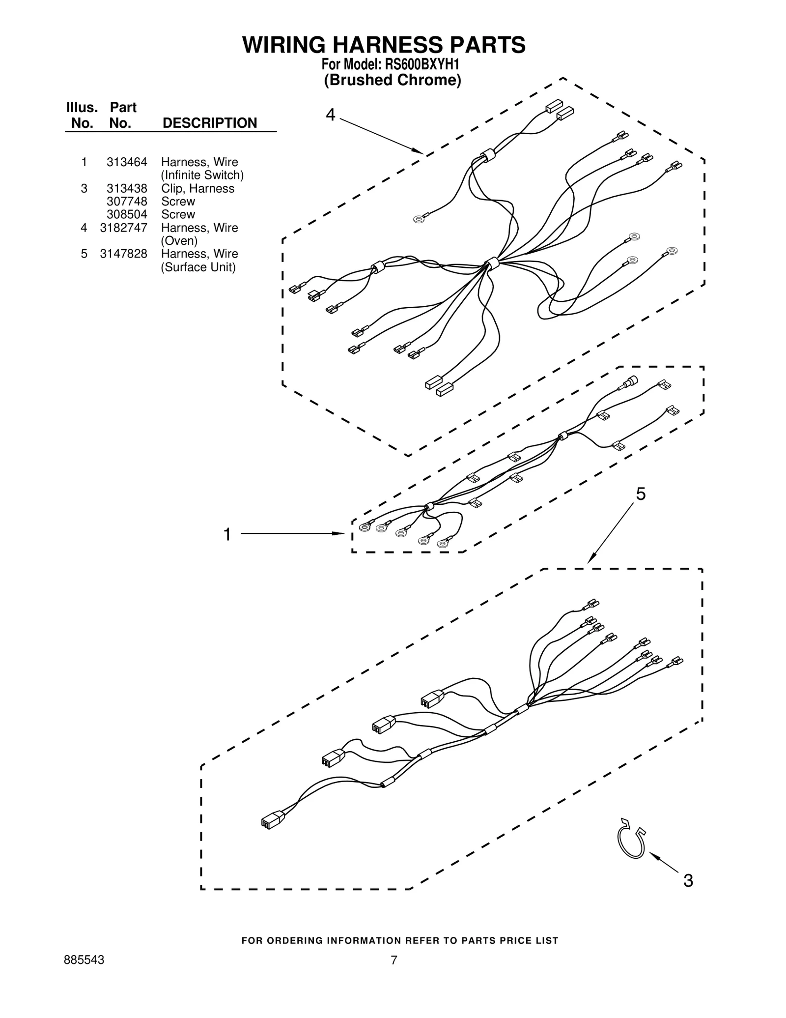 WIRING HARNESS PARTS