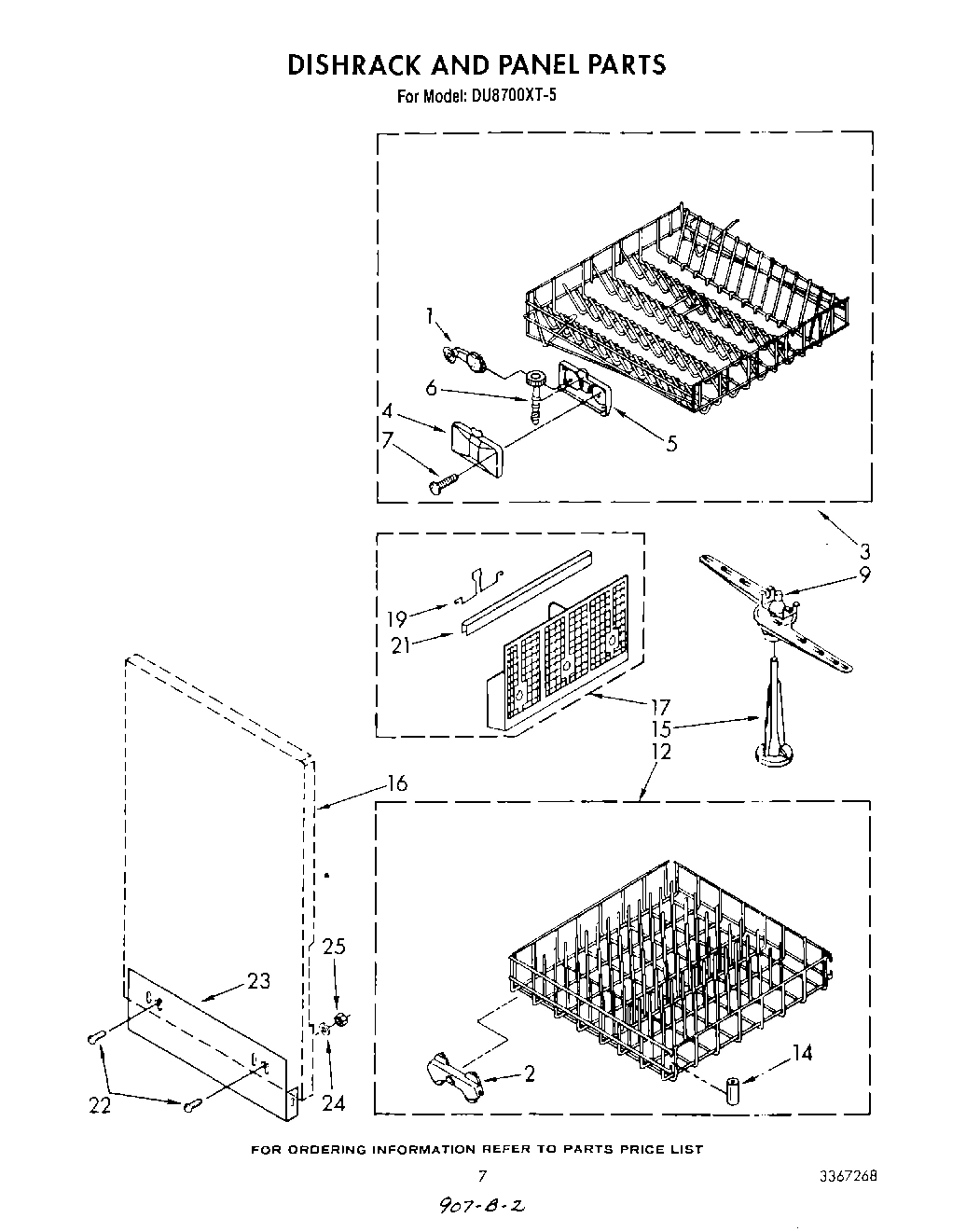 05 - DISH RACK AND PANEL