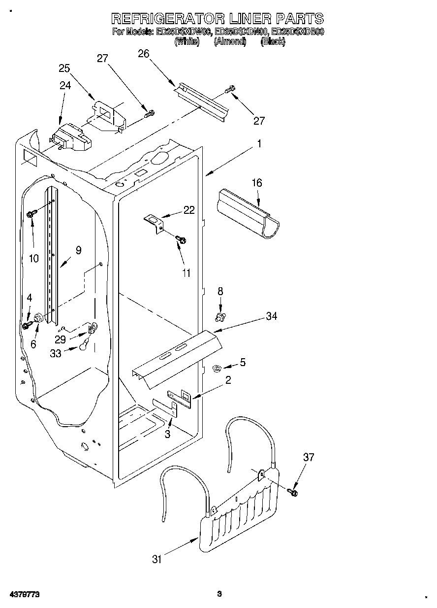 02 - REFRIGERATOR LINER