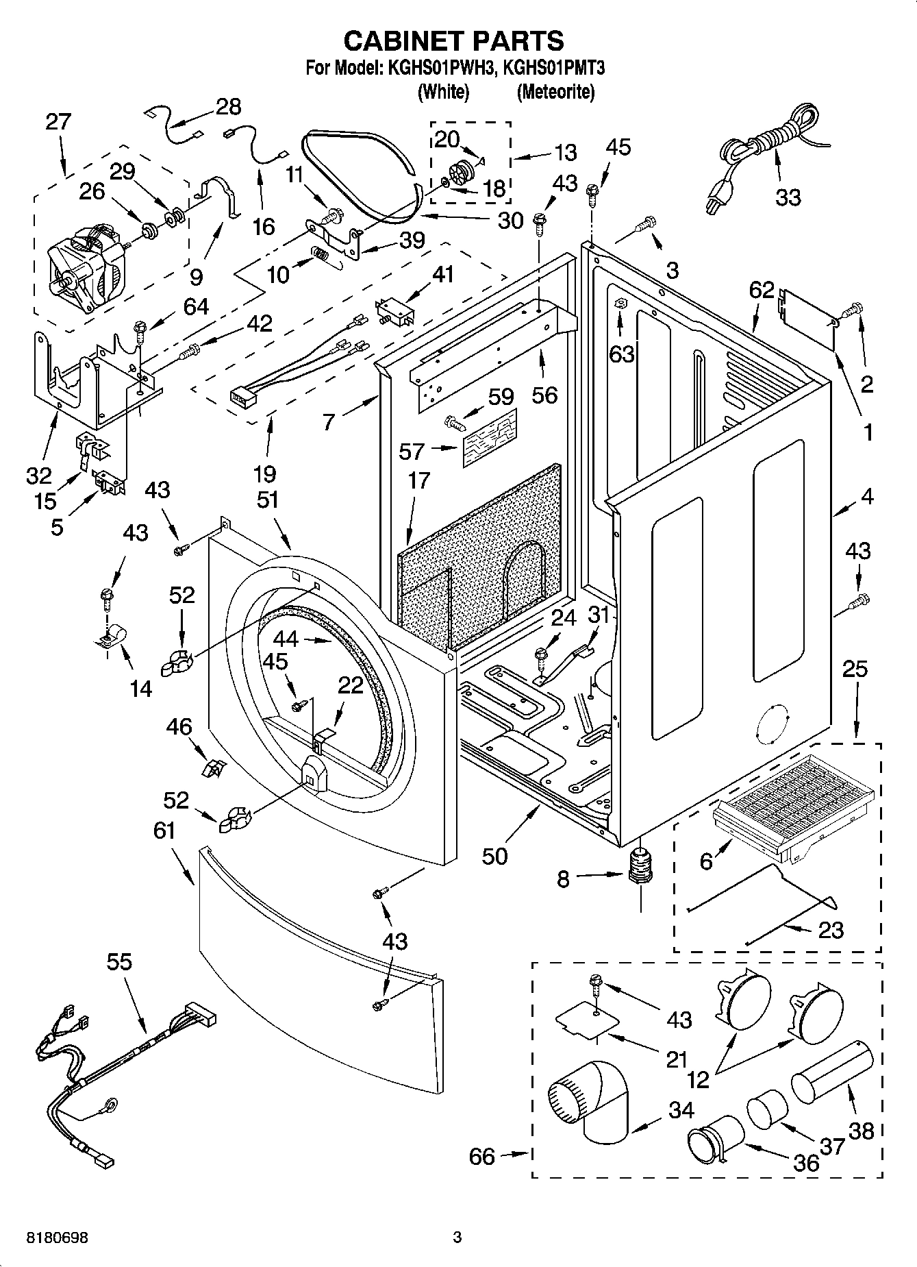 02 - CABINET PARTS