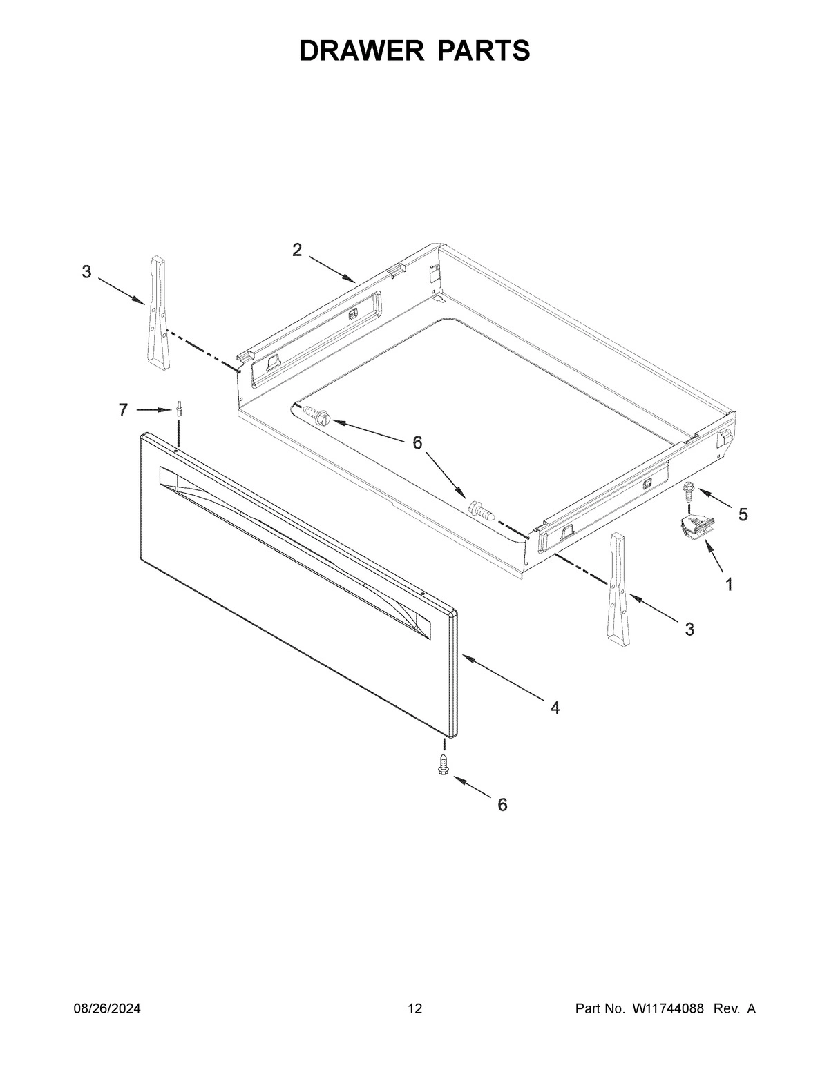 07 - DRAWER PARTS