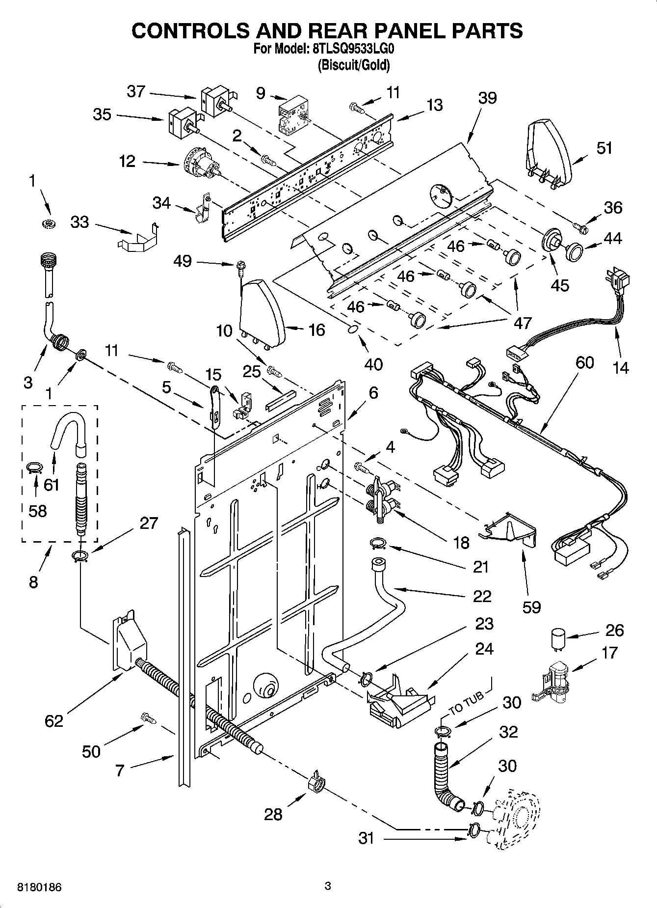 02 - CONTROLS AND REAR PANEL PARTS