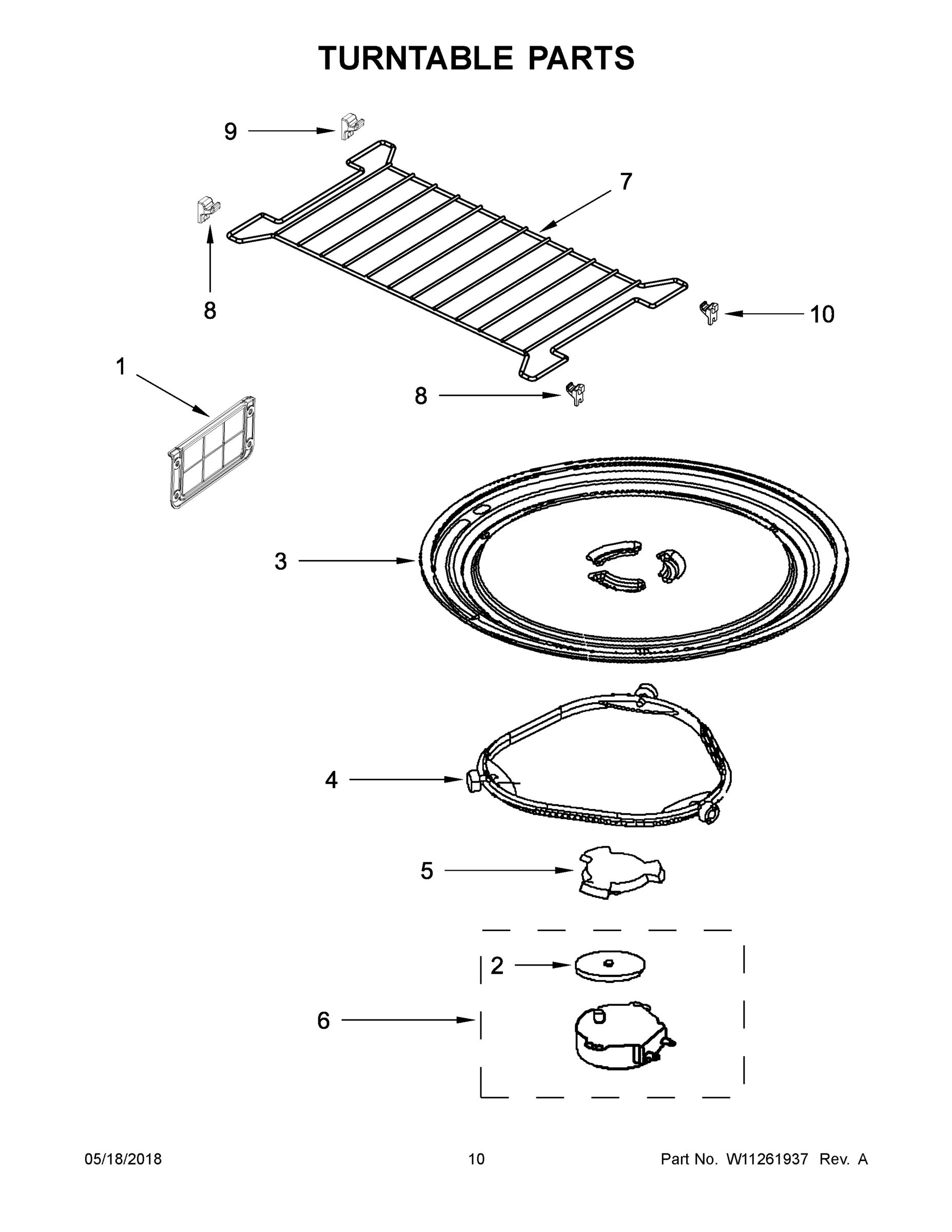 06 - TURNTABLE PARTS