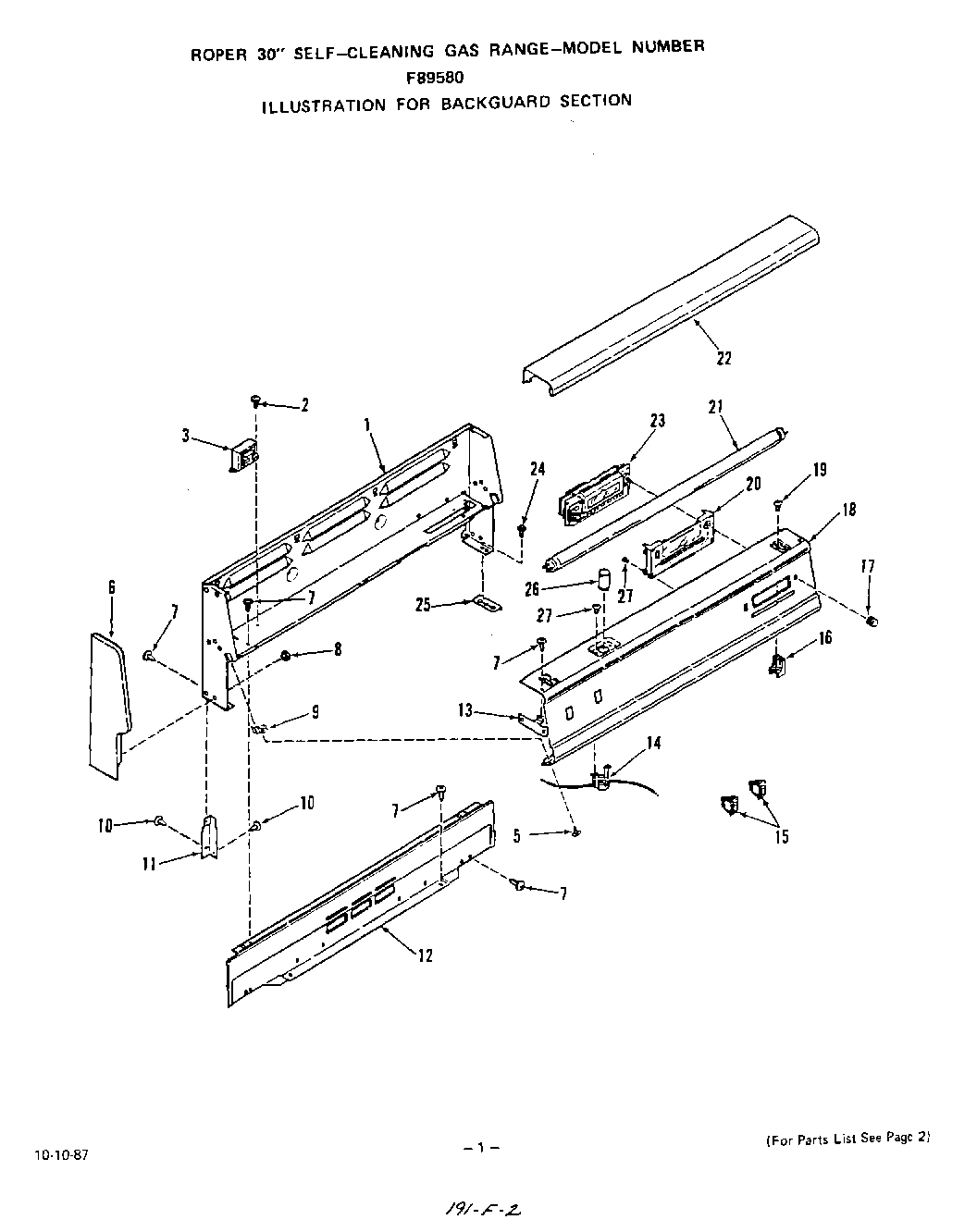 02 - BACKGUARD , LIT/OPTIONAL