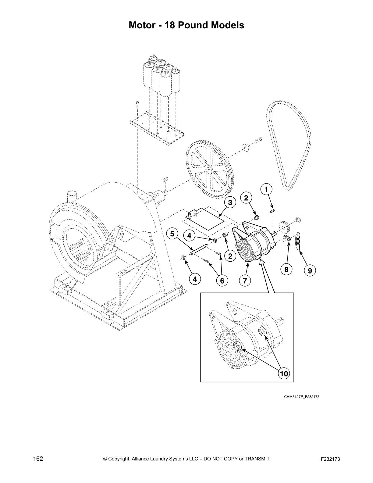 Motor - 18 Pound Models