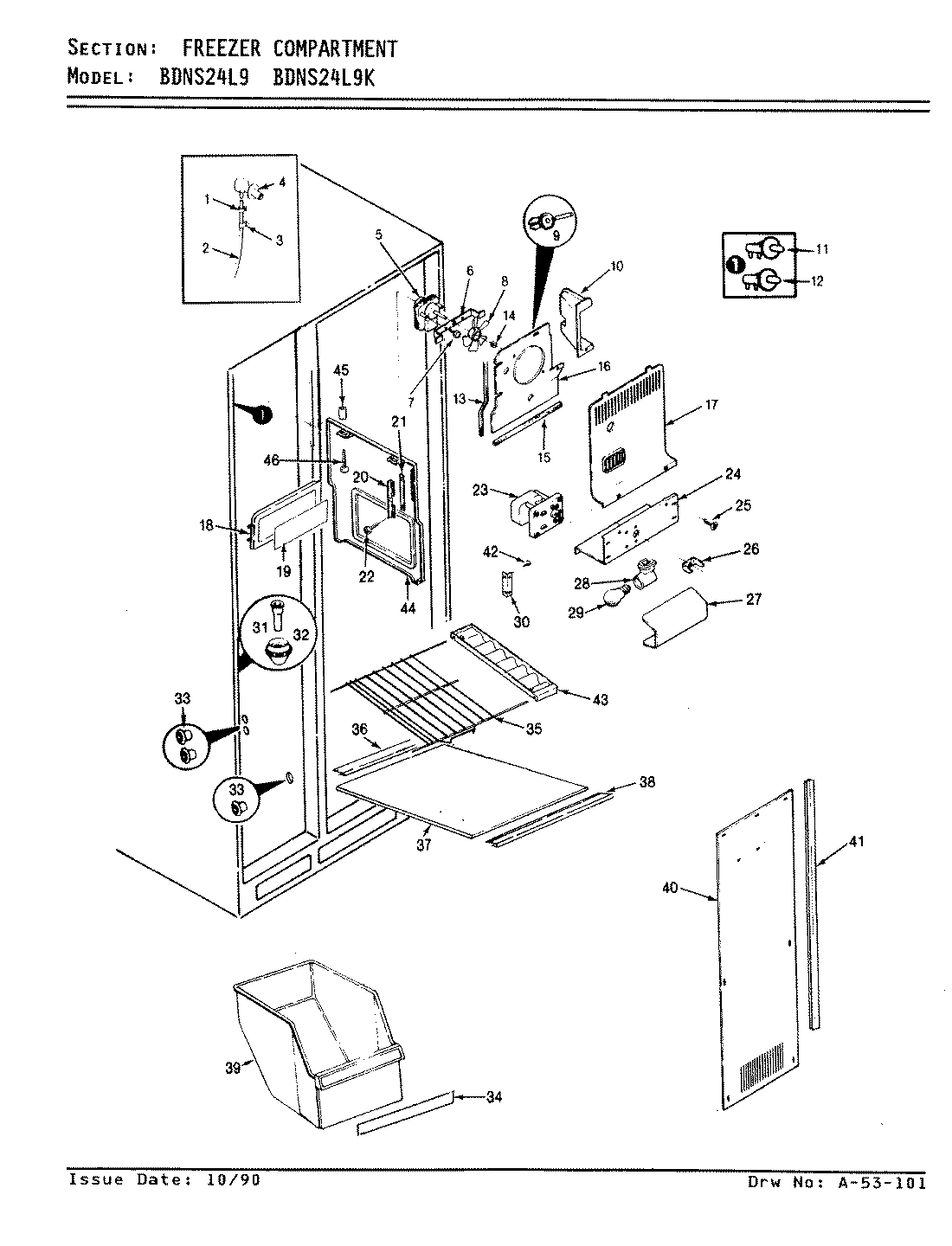 01 - FREEZER COMPARTMENT