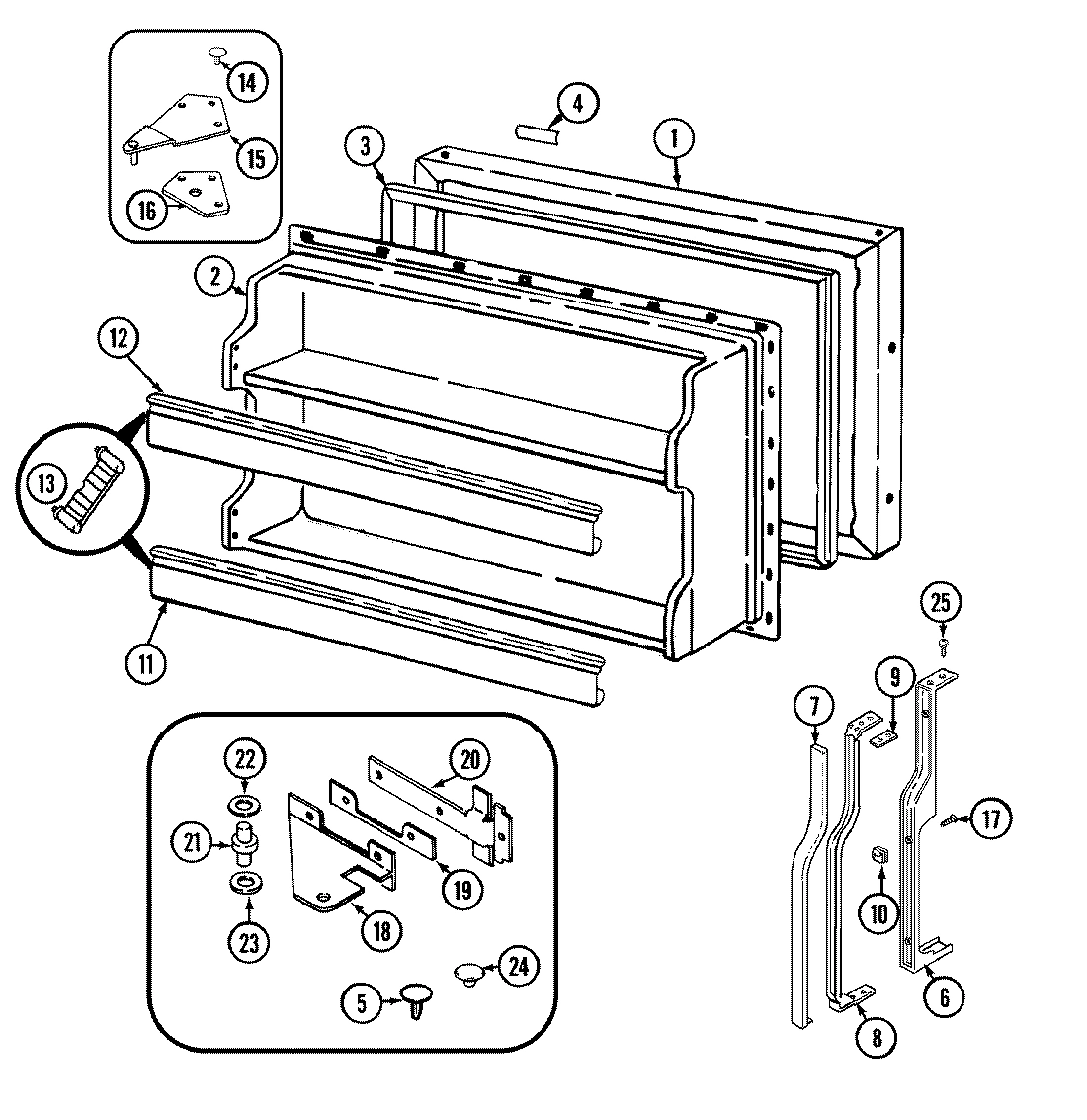 02 - FREEZER DOOR