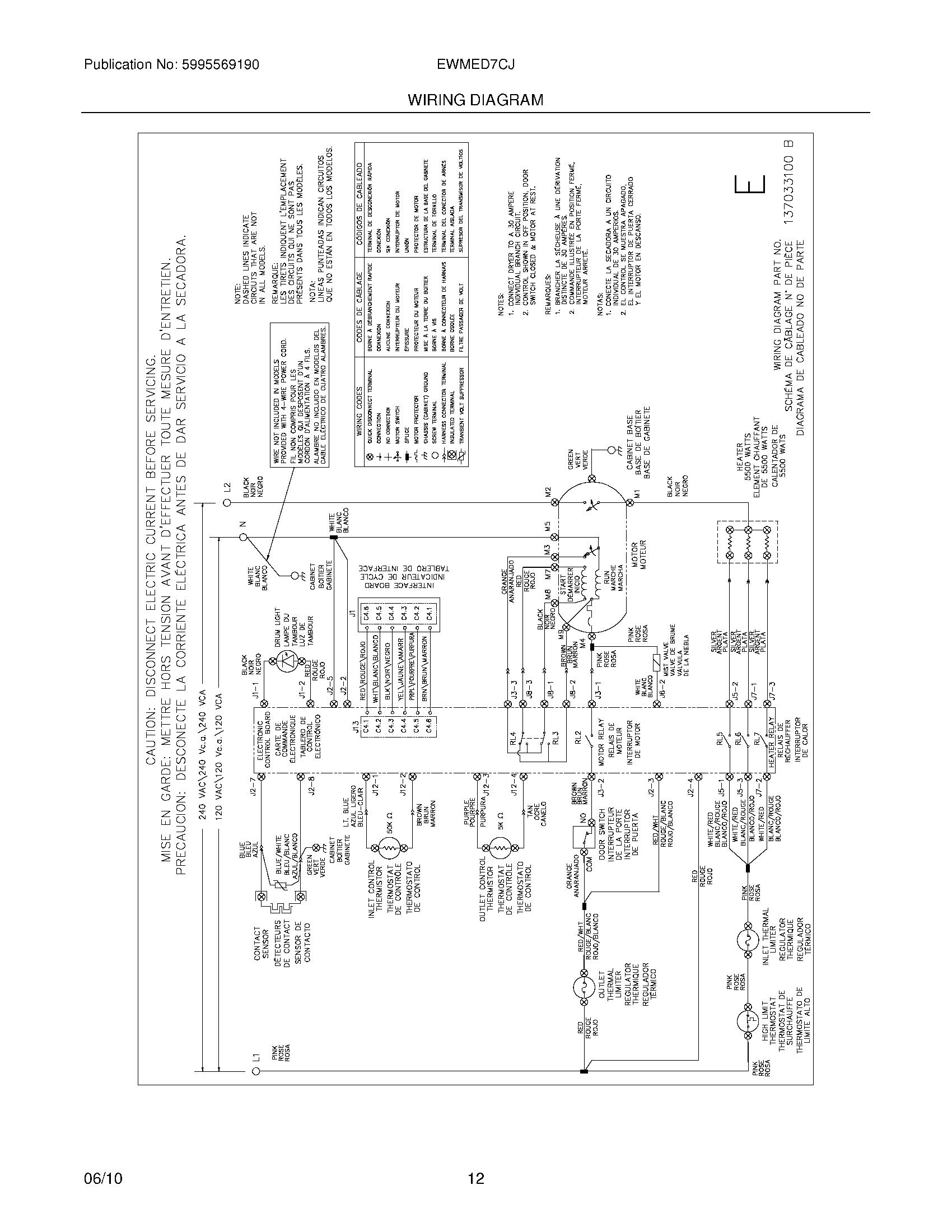 12 - WIRING DIAGRAM