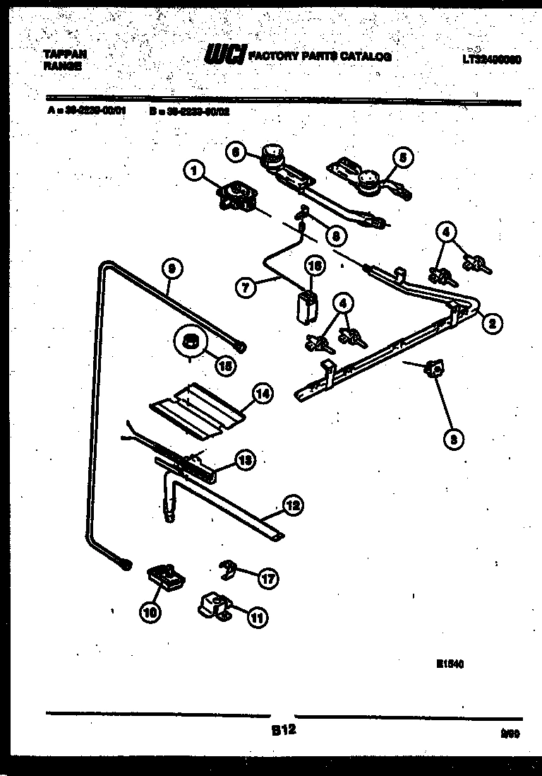 06 - BURNER, MANIFOLD AND GAS CONTROL