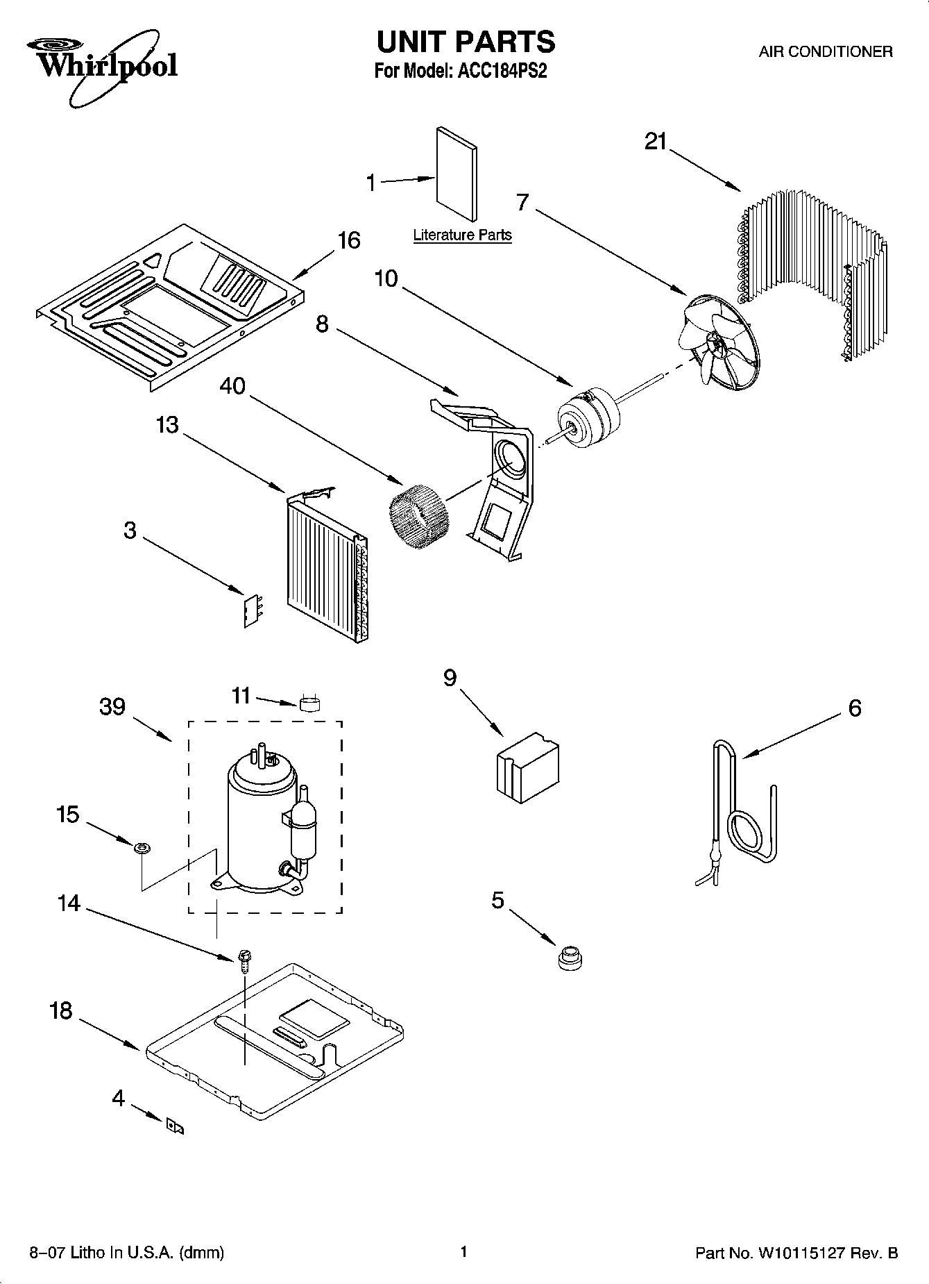 01 - UNIT PARTS