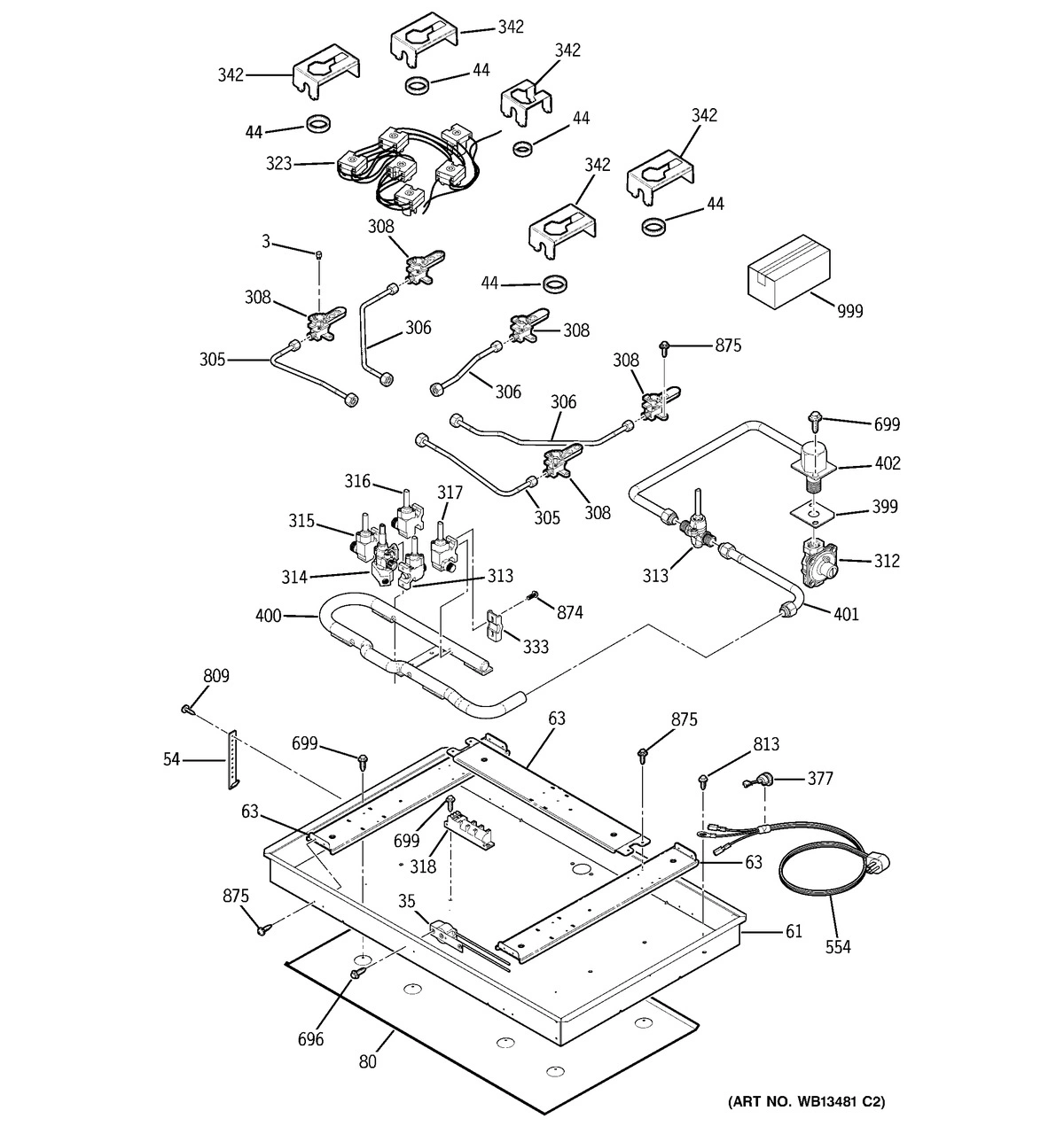 GAS & BURNER PARTS