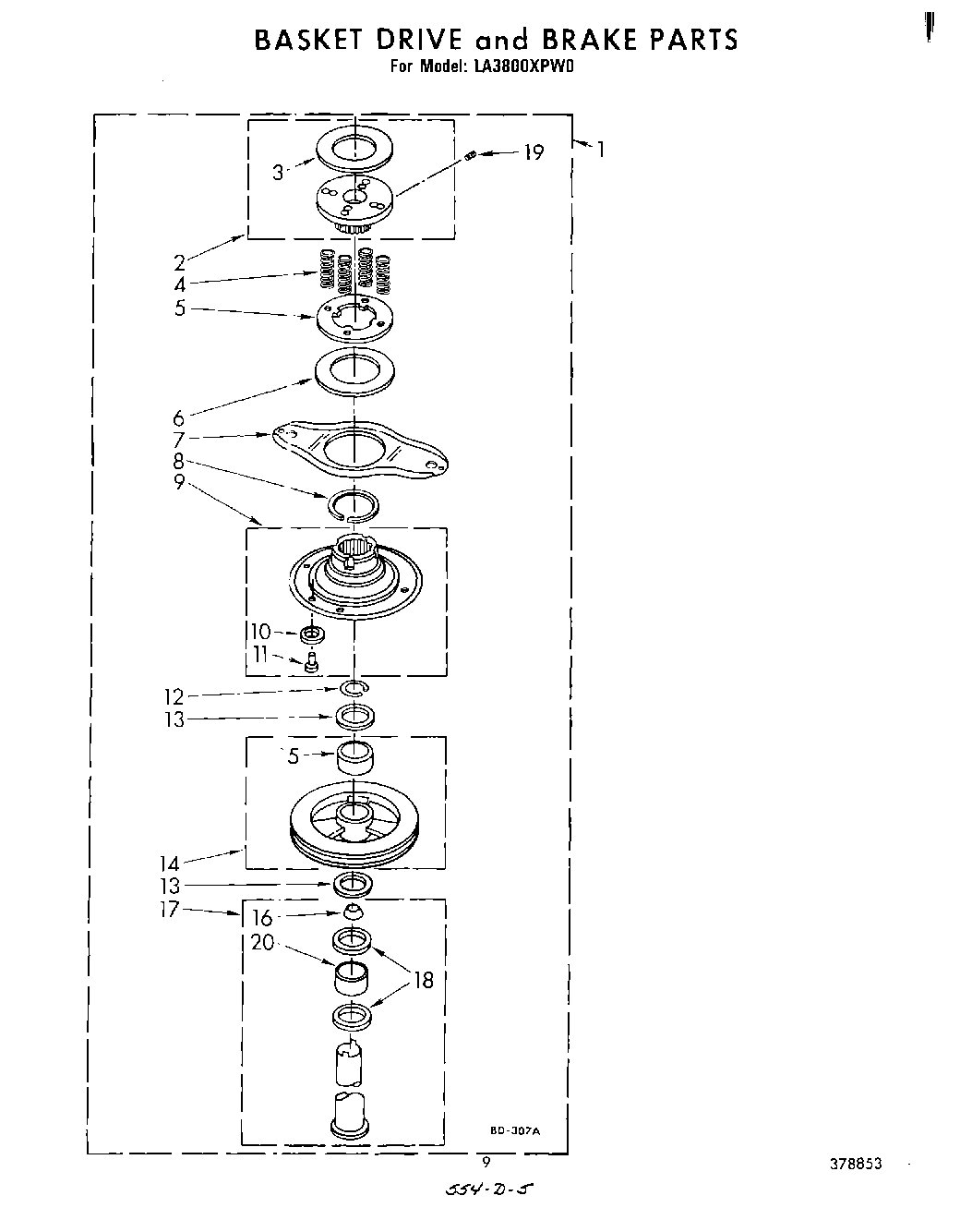 07 - BASKET DRIVE AND BRAKE