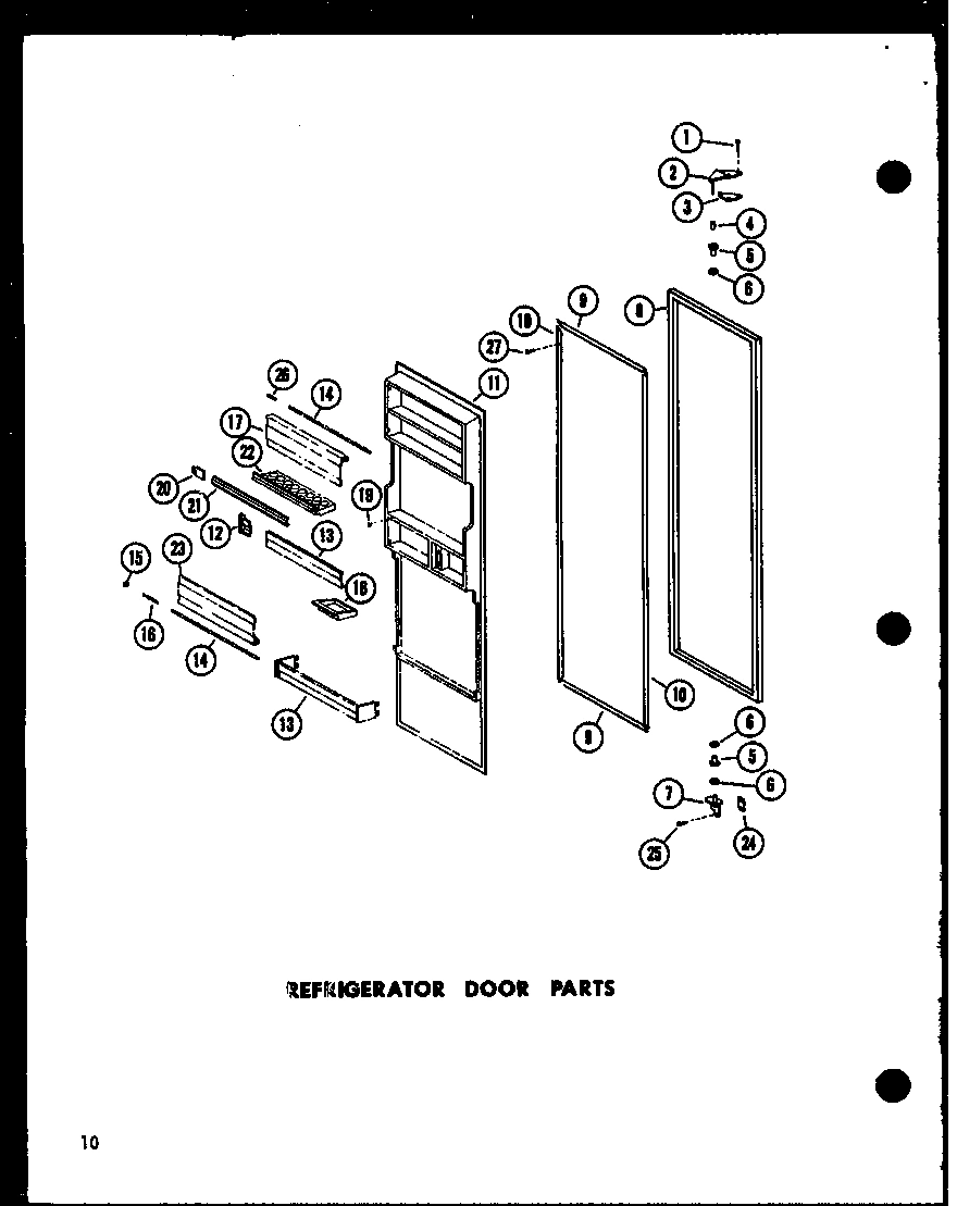 10 - REF DOOR PARTS