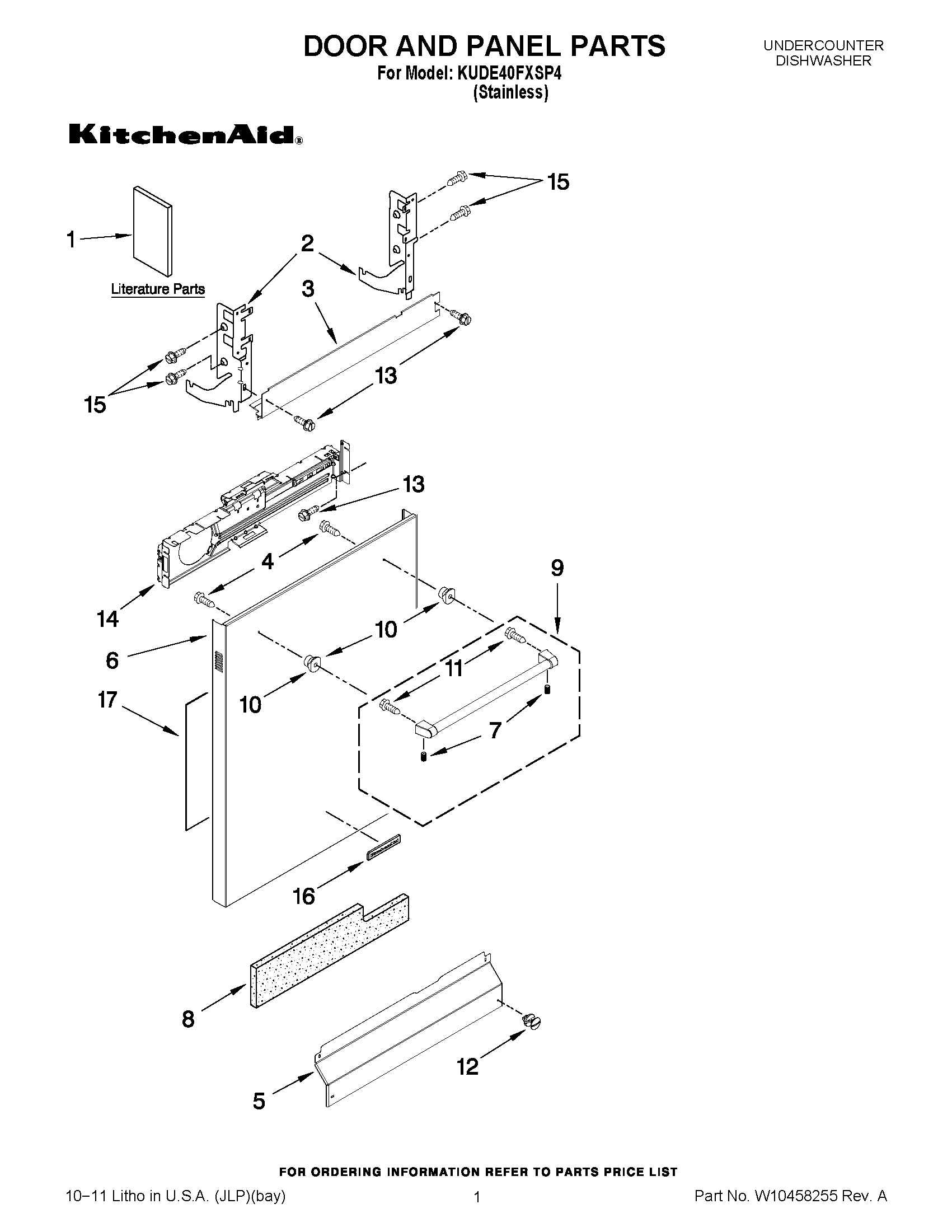 01 - DOOR AND PANEL PARTS